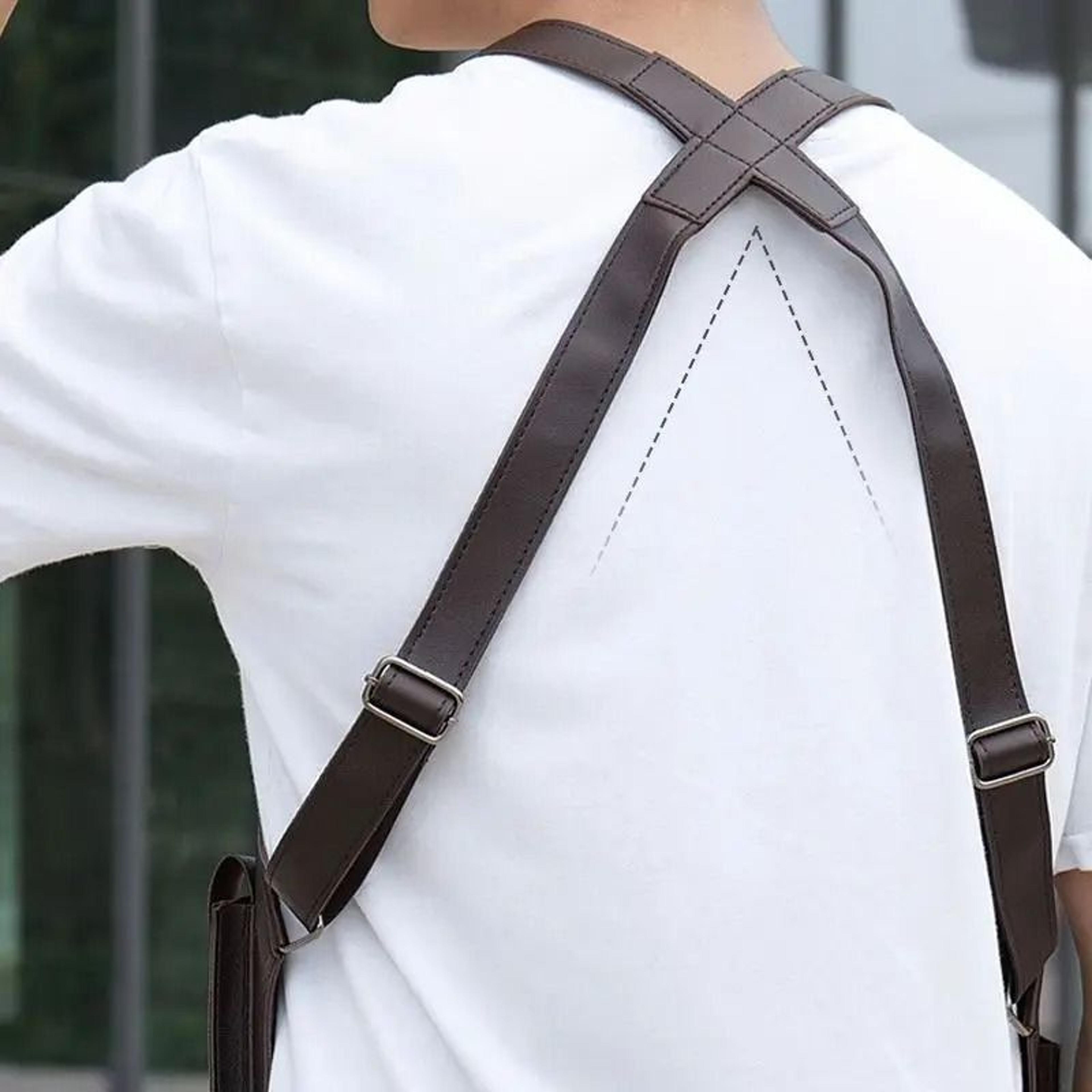 Medieval Leather Harness Holster Bag Hidden Anti Theft Phone Pouch 2