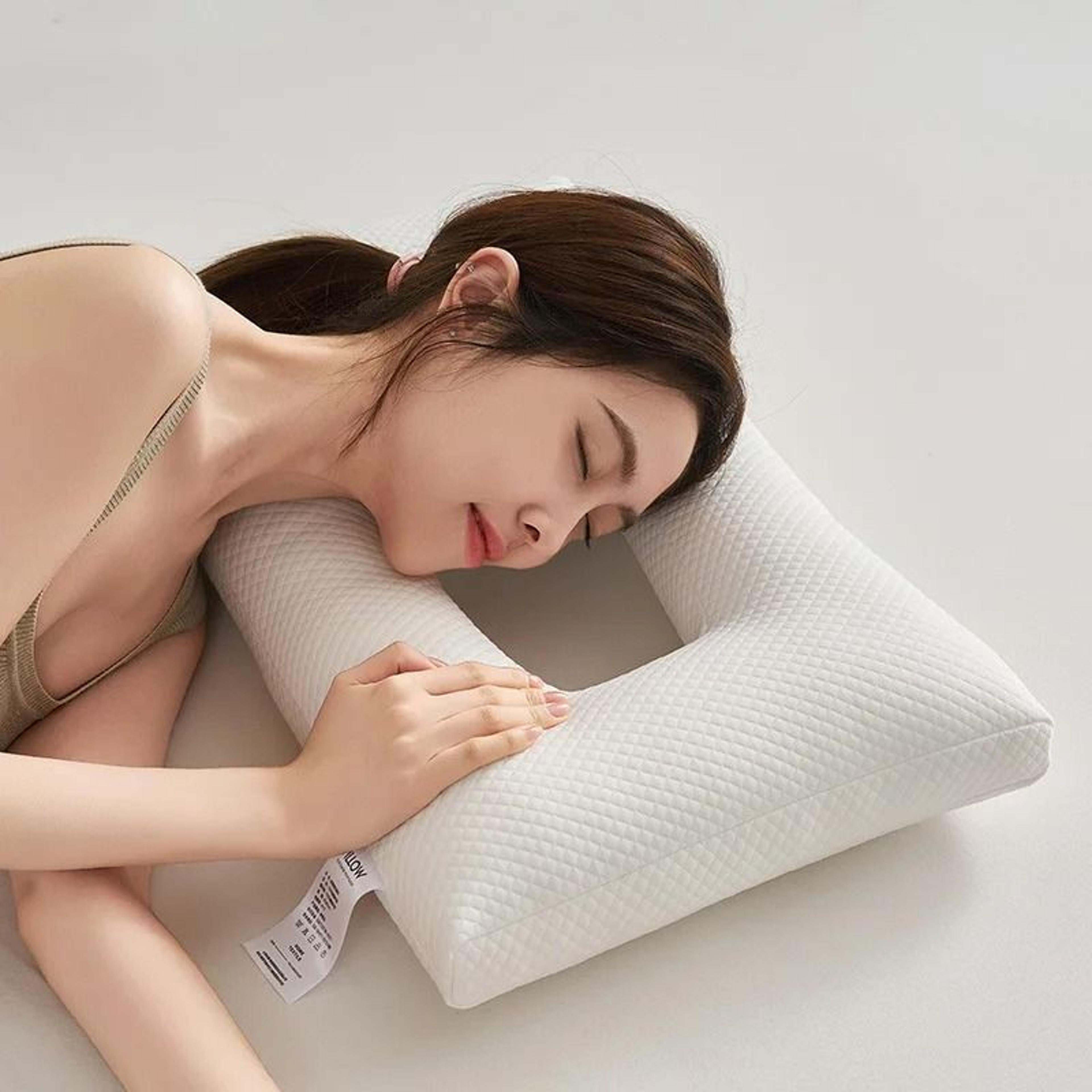 Side Sleeper Ear Protection Pillow For Ear Piercing Comfort And Pressure Relief 6