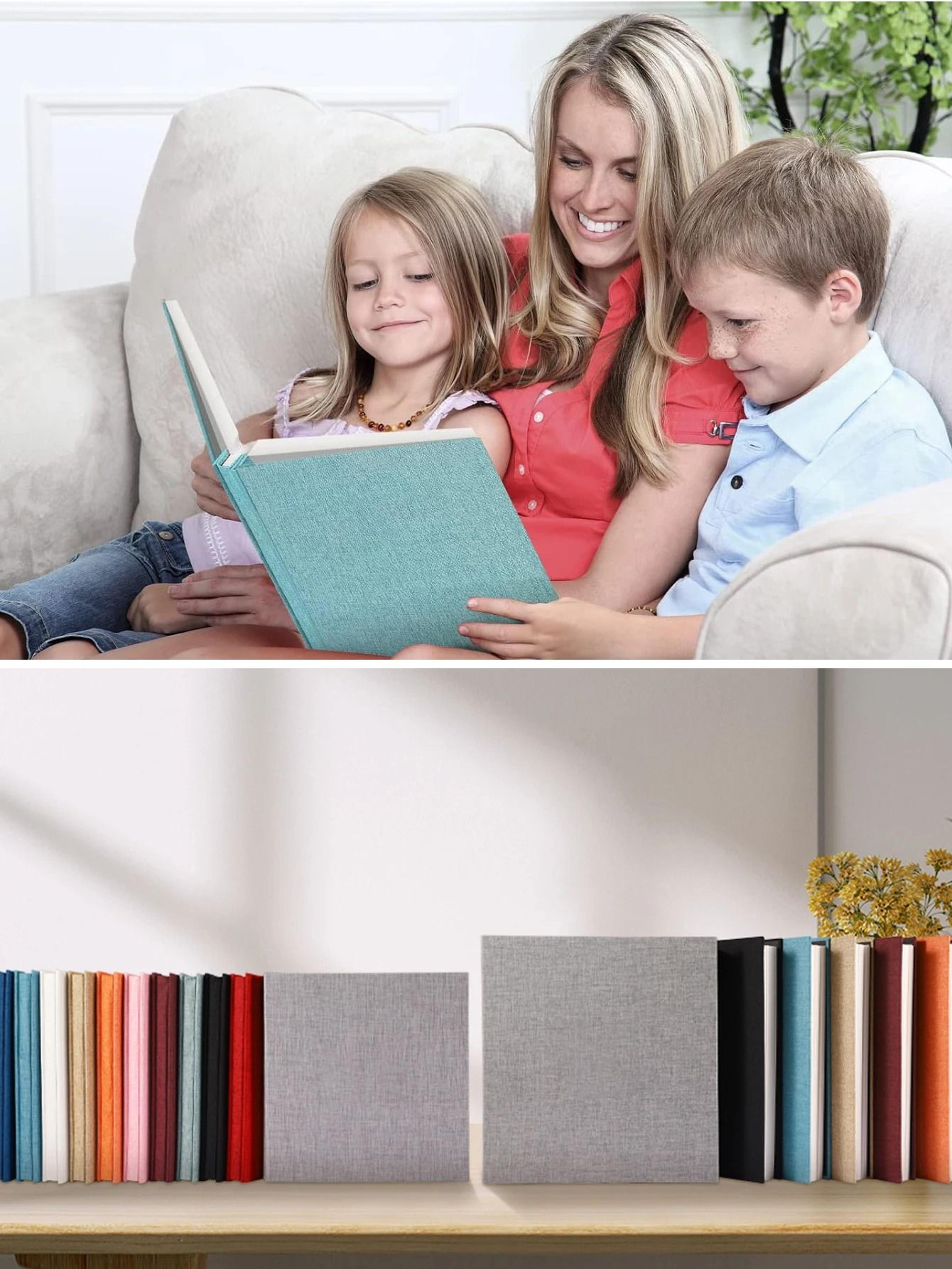 Linen Photo Album Self Adhesive Scrapbook Album For Pictures 5