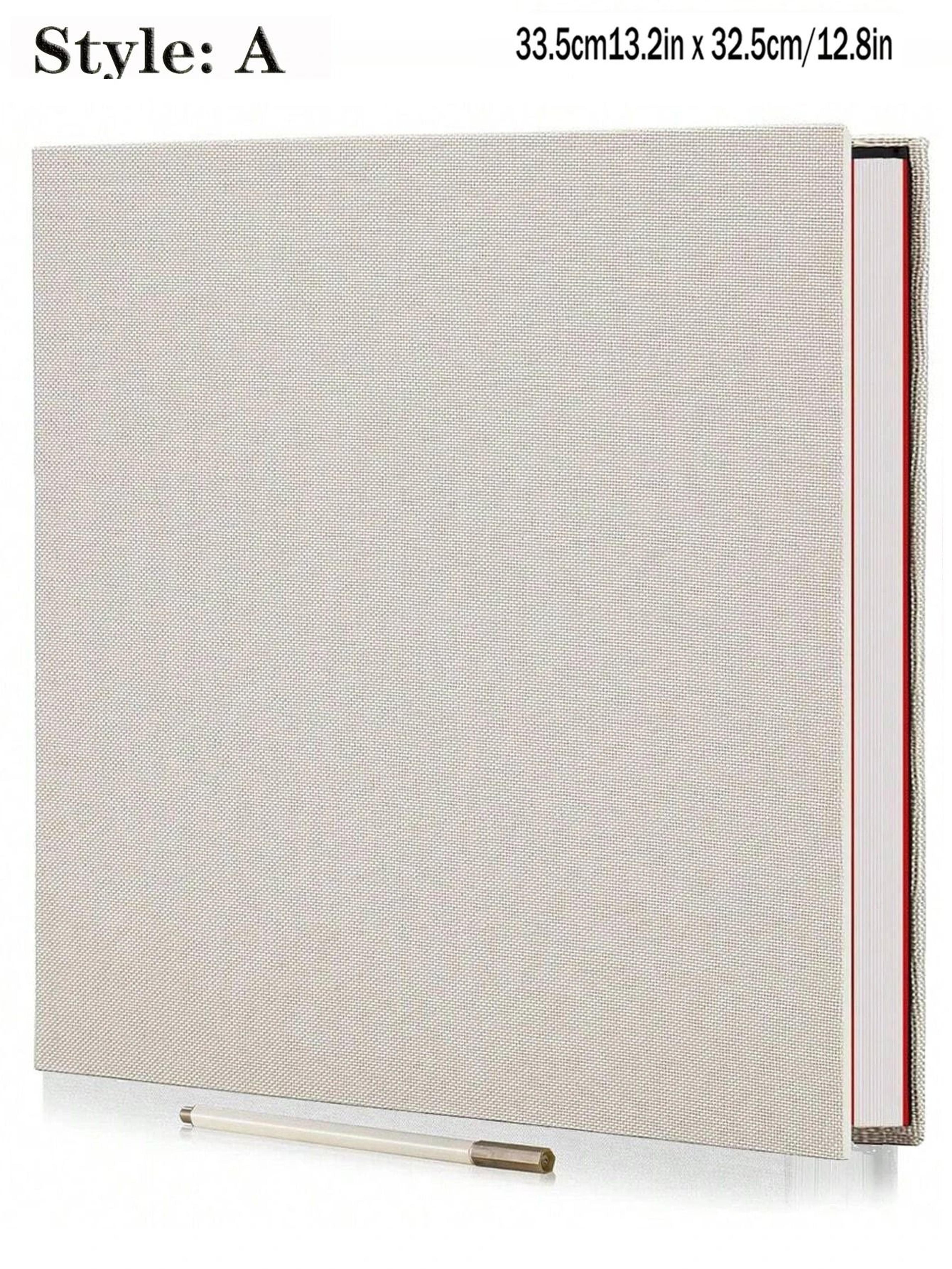 Linen Photo Album Self Adhesive Scrapbook Album For Pictures 7