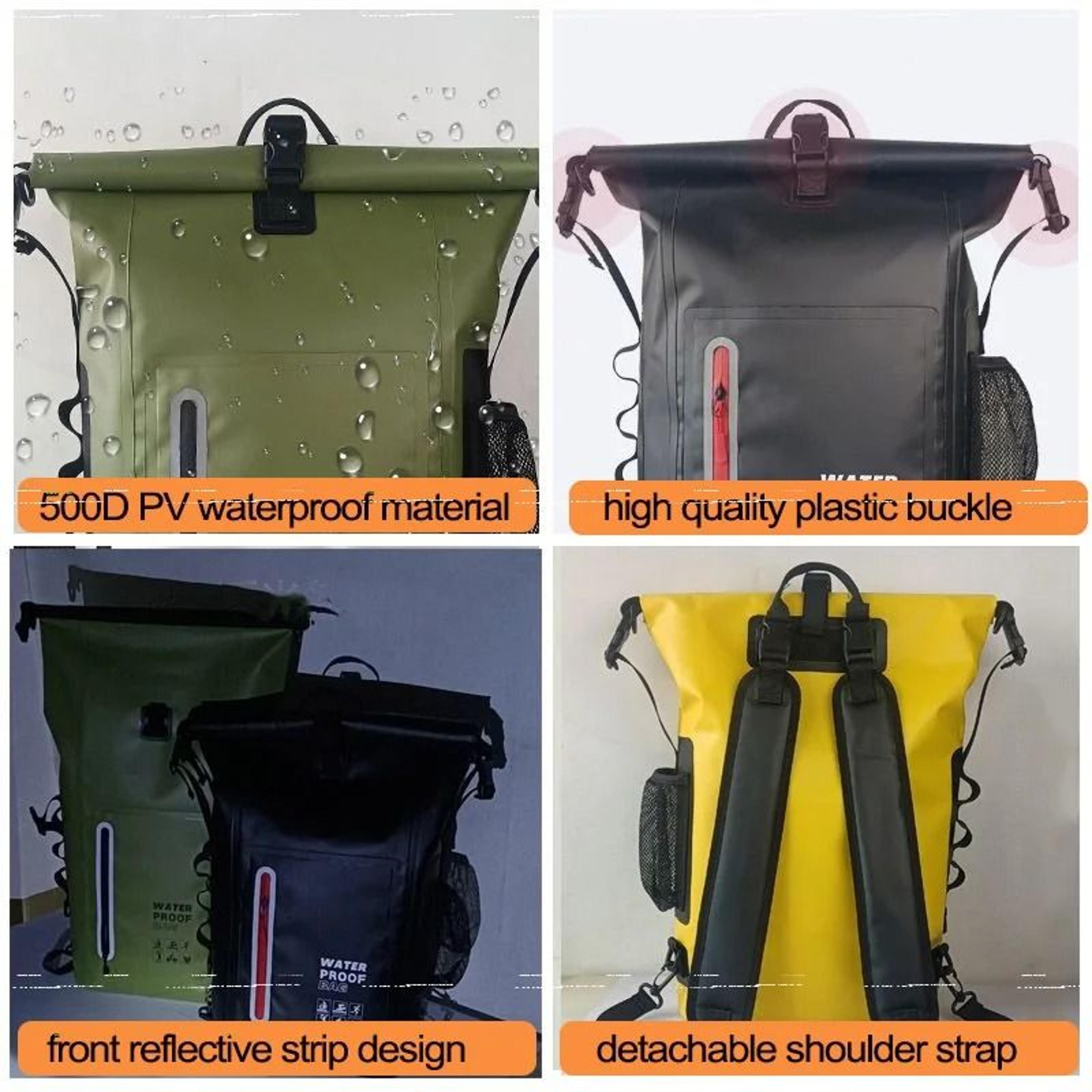 Waterproof Kayak Dry Bag Backpack For Swimming Camping Rafting Canoeing And Outdoor Adventures 2