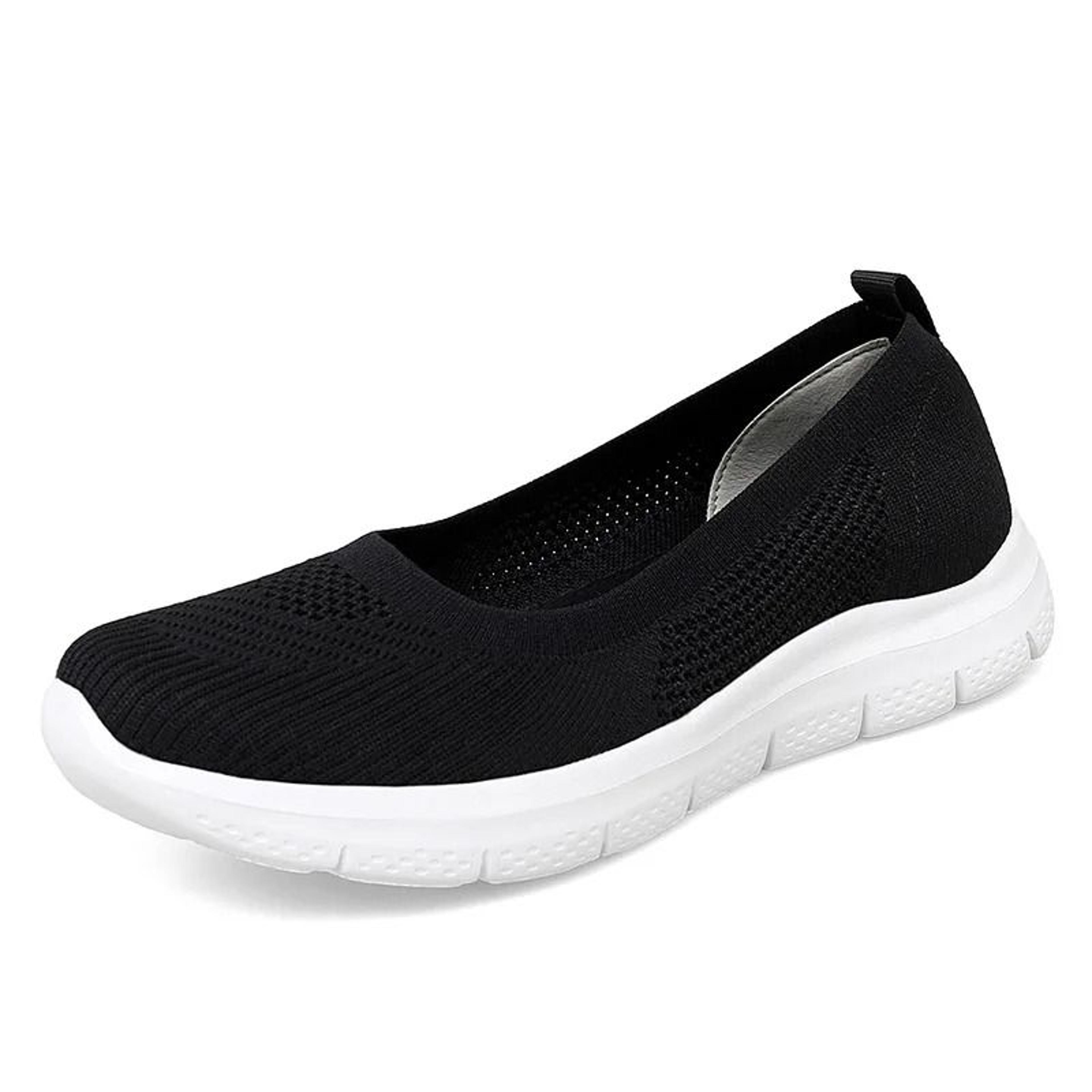 Womens Knit Sock Sneakers Breathable Slip On Casual Footwear 6