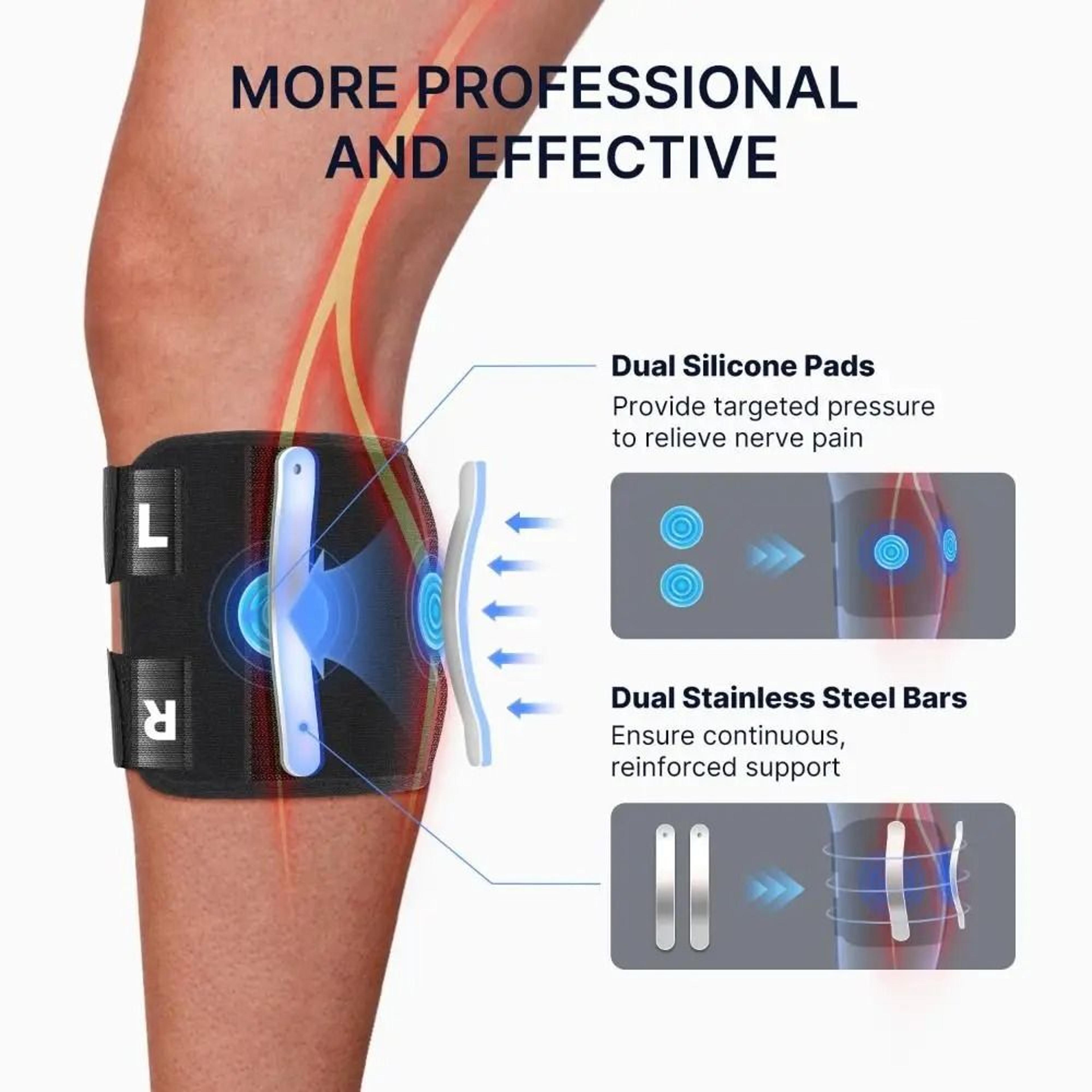 Adjustable Sciatica Pain Relief Brace With Dual Pressure Pads 1