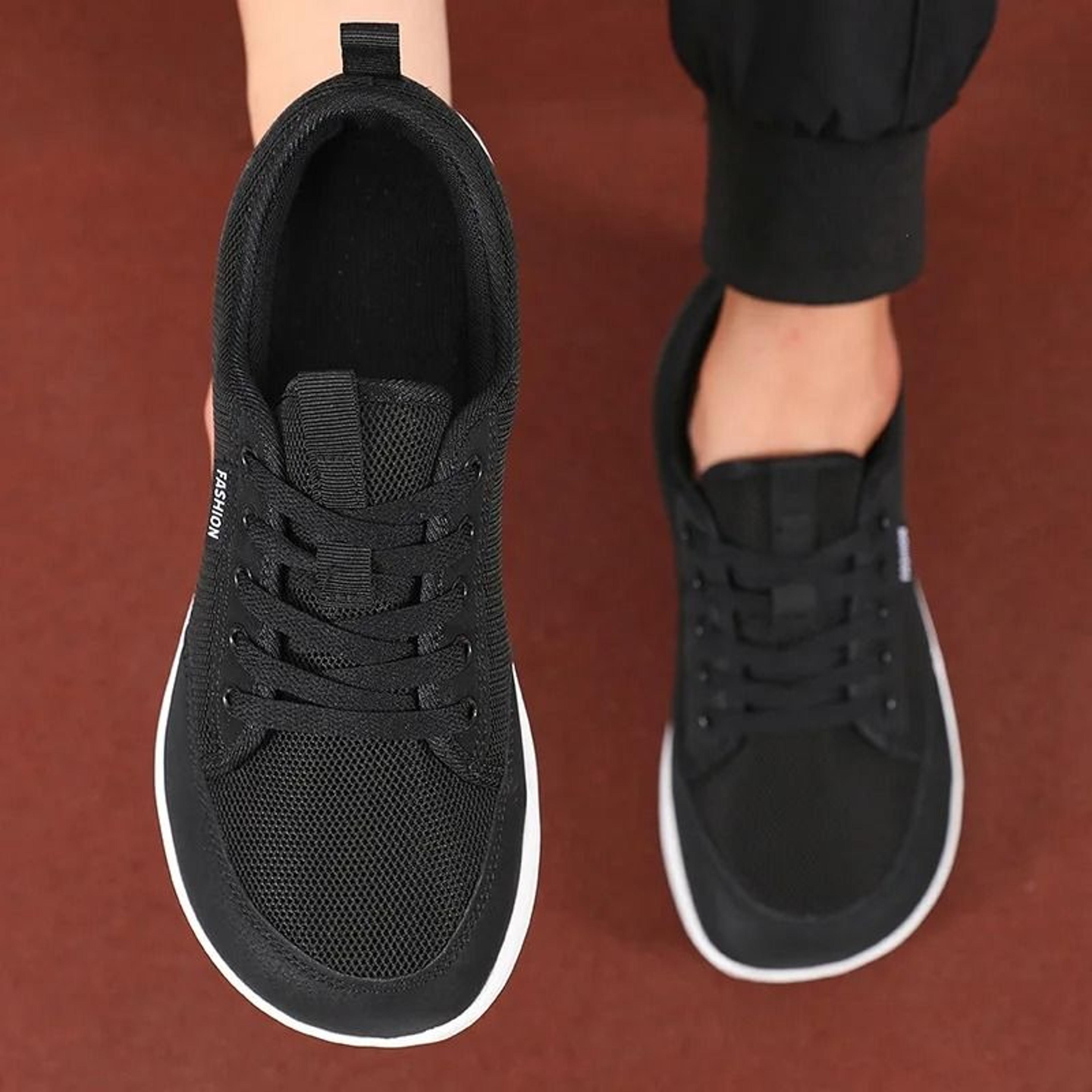 Mens Wide Barefoot Running Sneakers Minimalist Mesh Casual Shoes 6