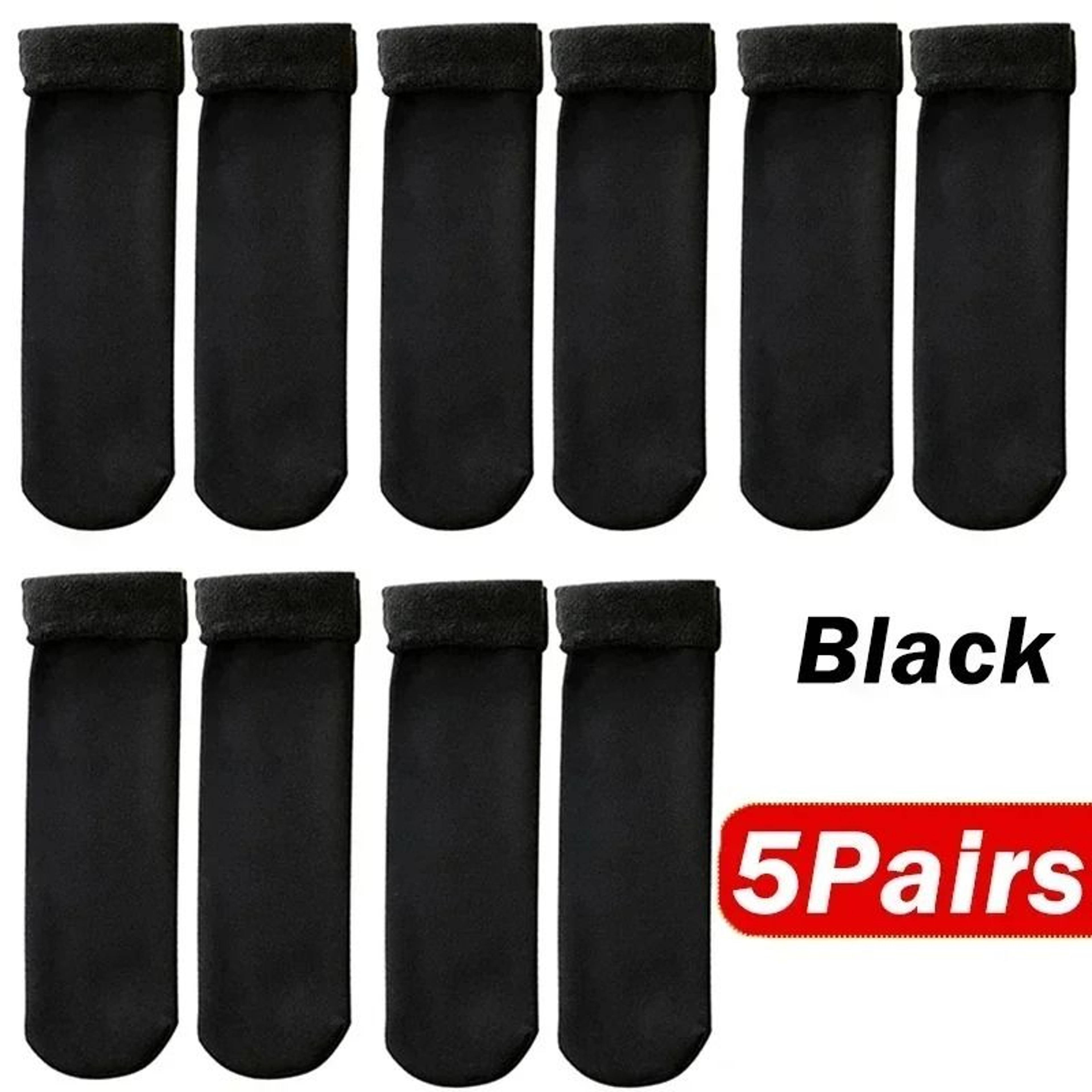 Womens Winter Thermal Wool Blend Socks Thick Warm Short Boot Socks For Cold Weather 10
