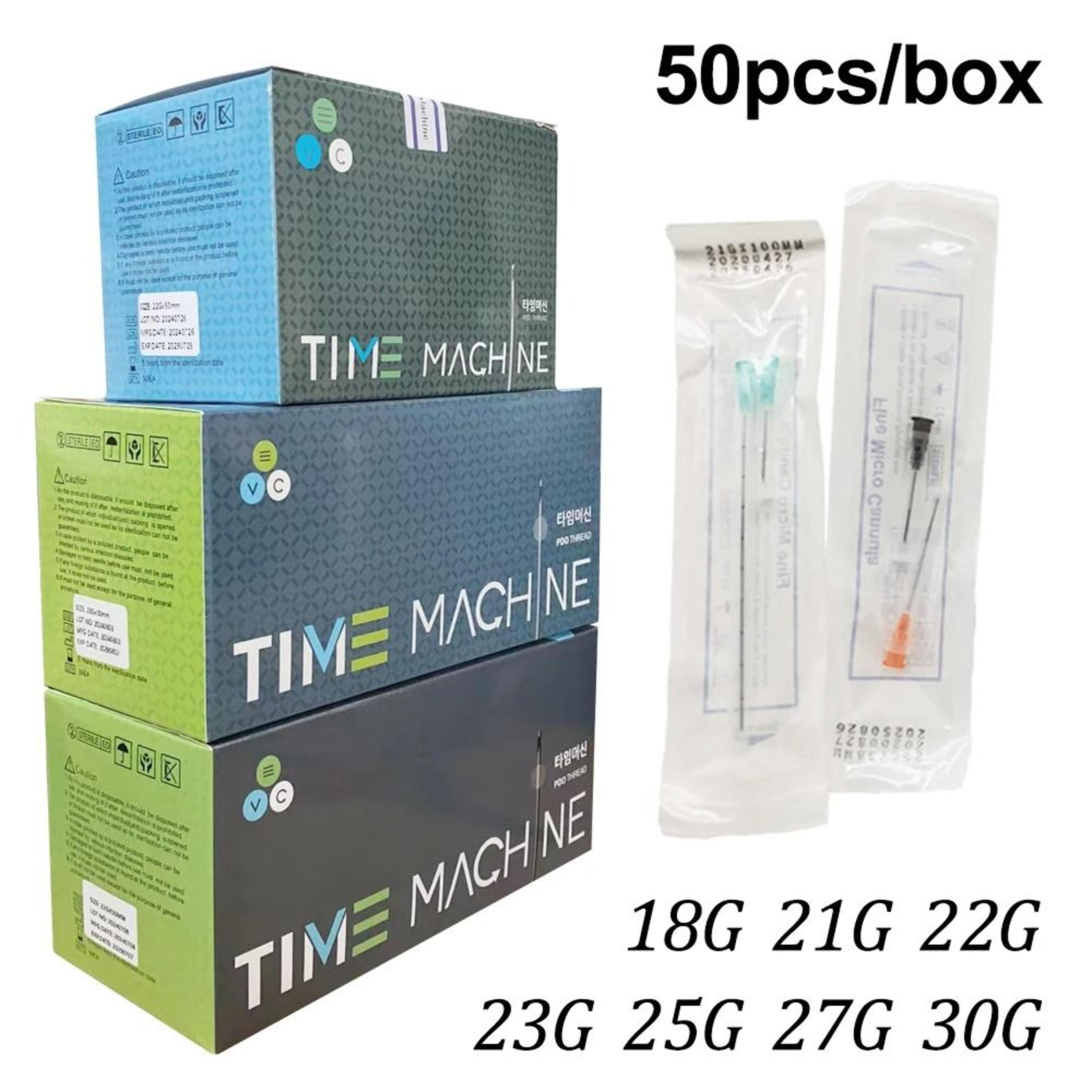 Disposable Blunt Tip Cannula Set 50 Pieces For Cosmetic And Medical Use 0