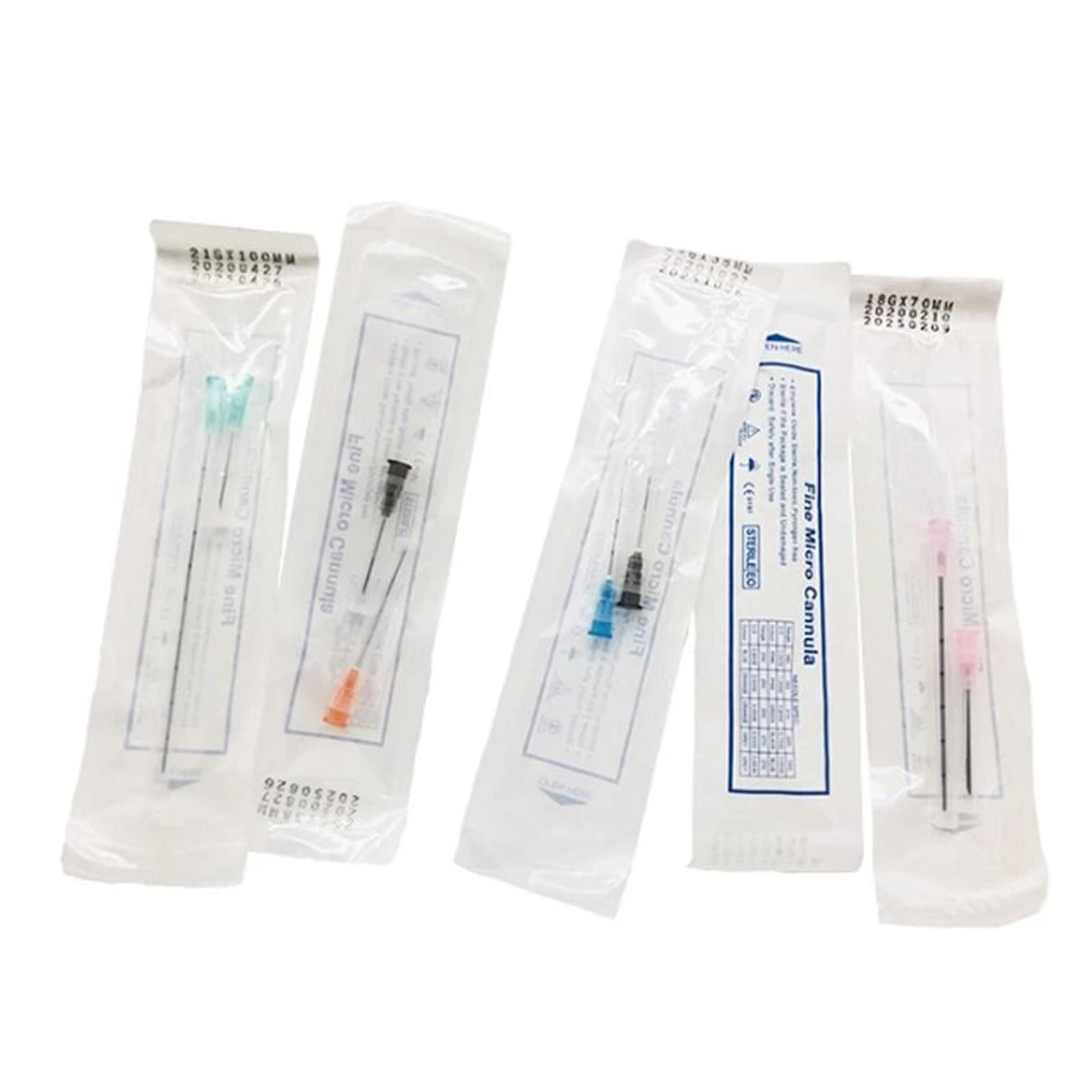 Disposable Blunt Tip Cannula Set 50 Pieces For Cosmetic And Medical Use 5
