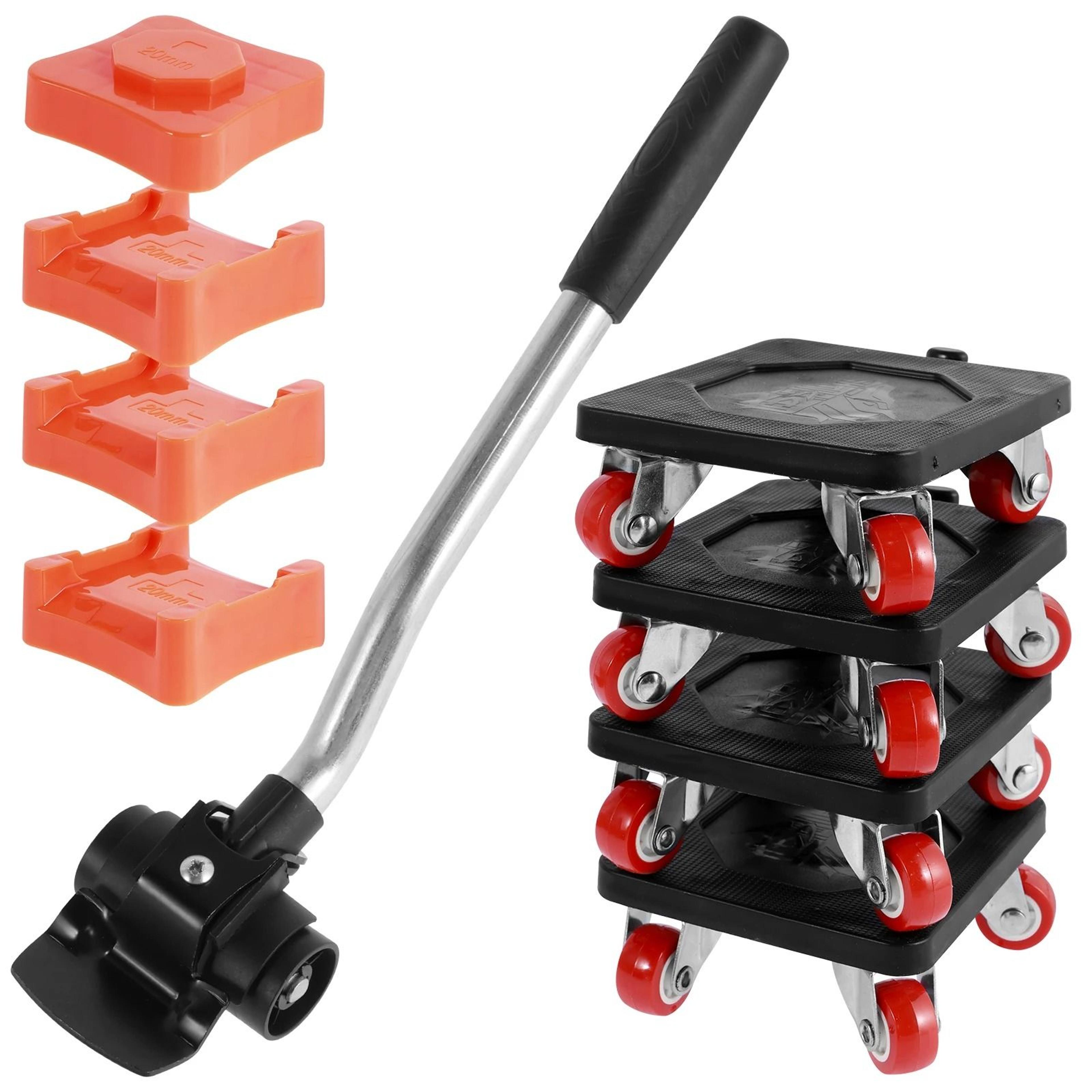Heavy Duty Furniture Lifter Roller Tool Kit With Appliance Lift Sliders 0