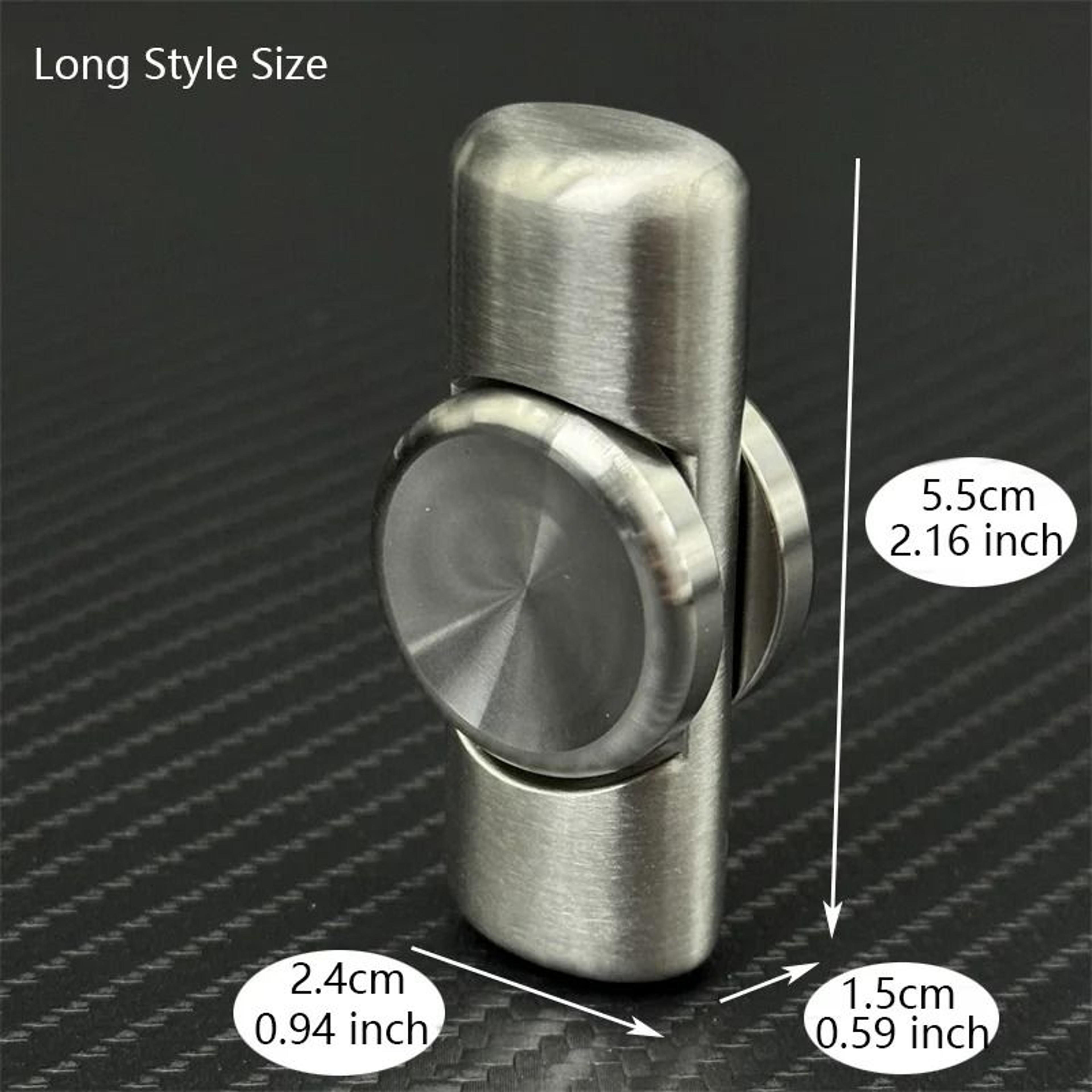 Stainless Steel Brushed Fidget Spinner EDC Hand Spinner For Focus And Stress Relief 4