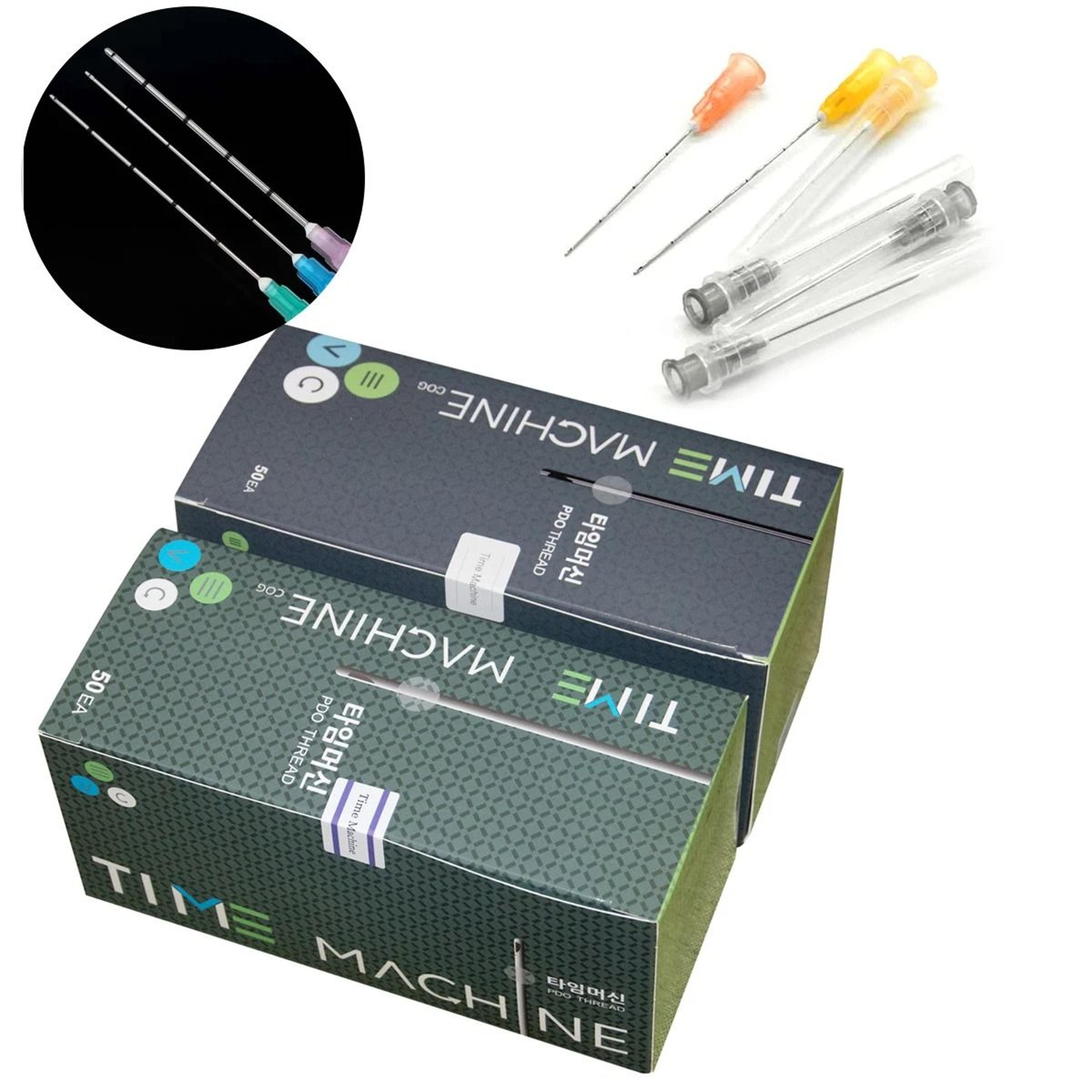 disposable blunt tip cannula needles for filler injections with assorted sizes