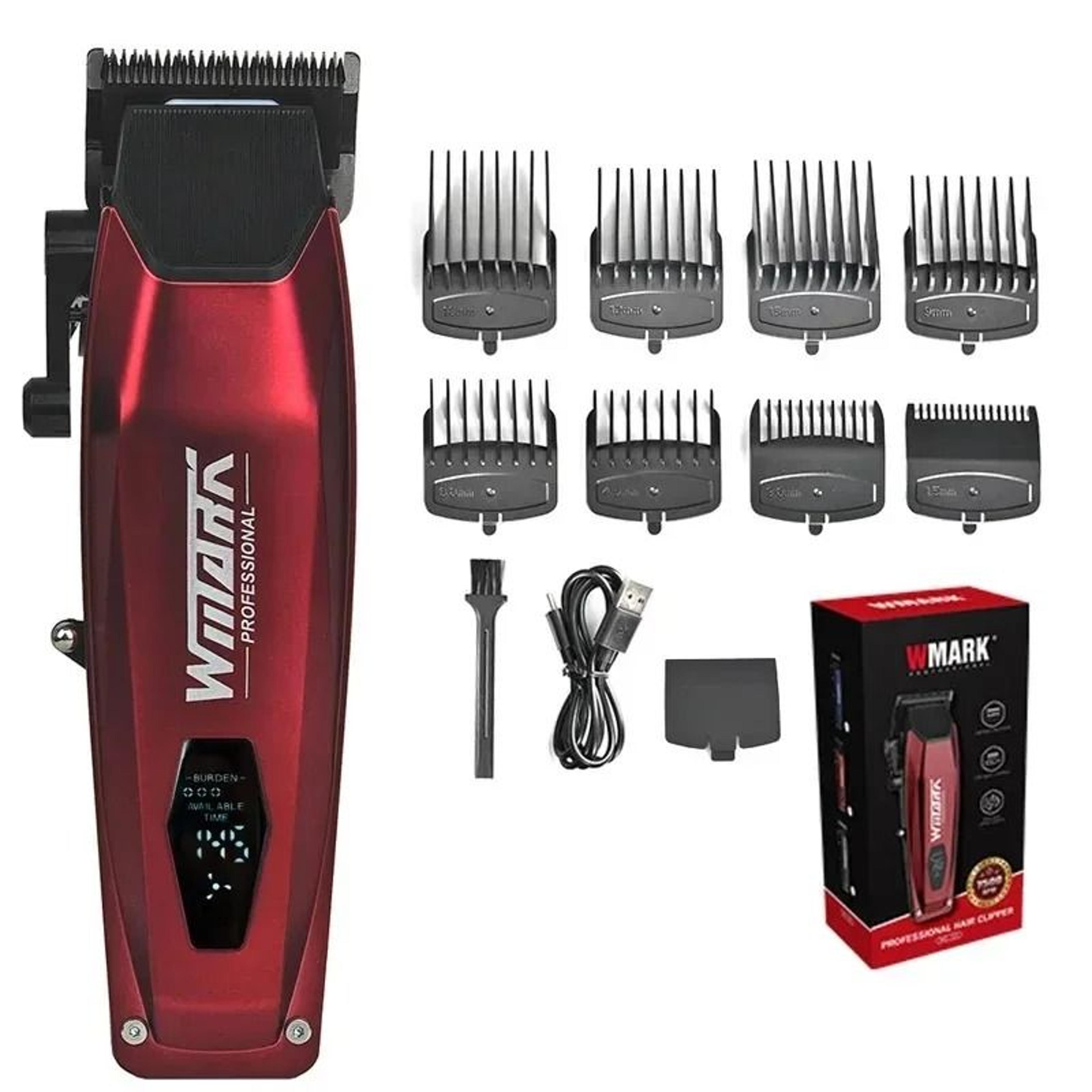 WMARK NG125 Professional Electric Hair Clippers With Adjustable Blade For Men 7
