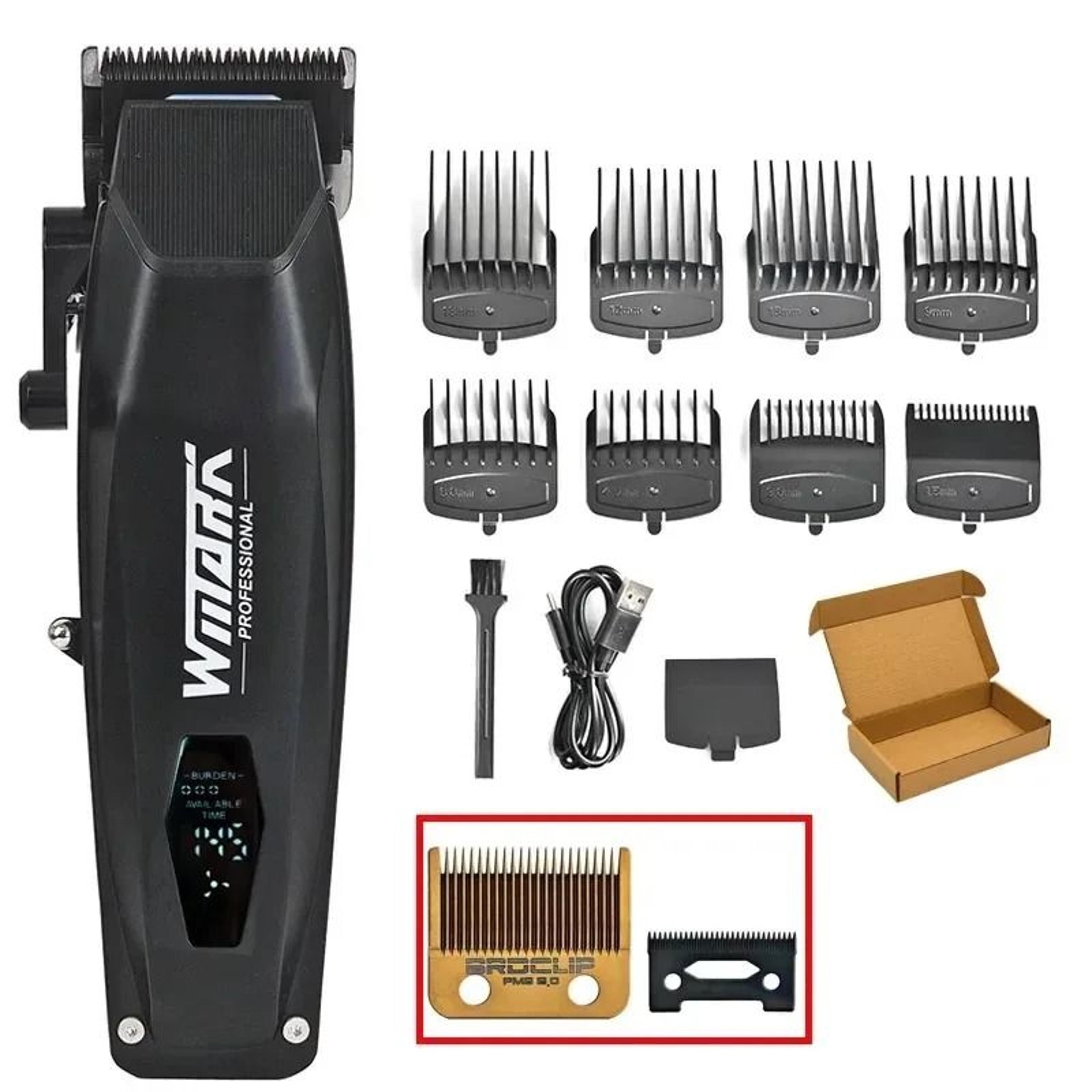 WMARK NG125 Professional Electric Hair Clippers With Adjustable Blade For Men 13