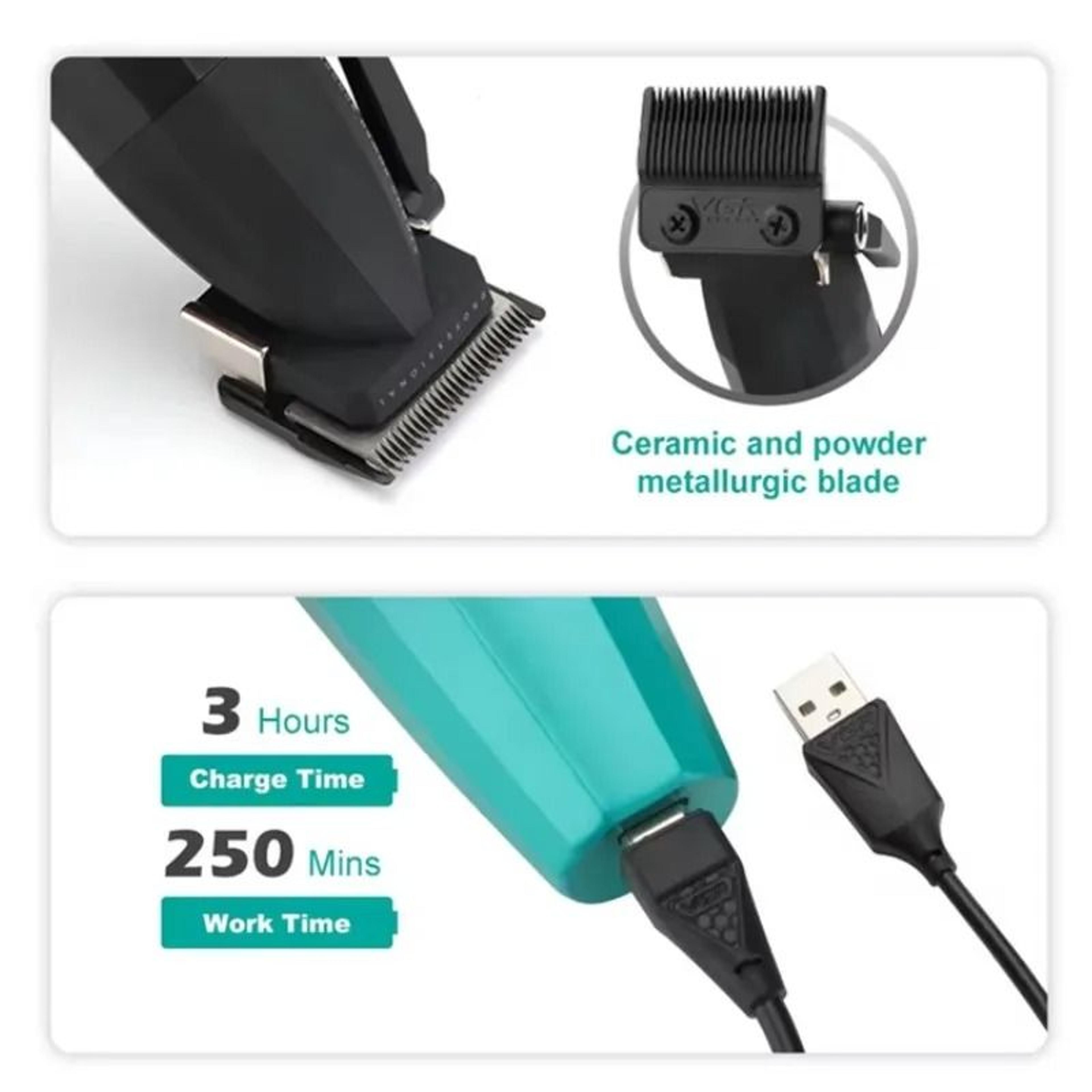 VGR Professional Hair Clipper For Men With 9000RPM Motor And Rechargeable Design 4
