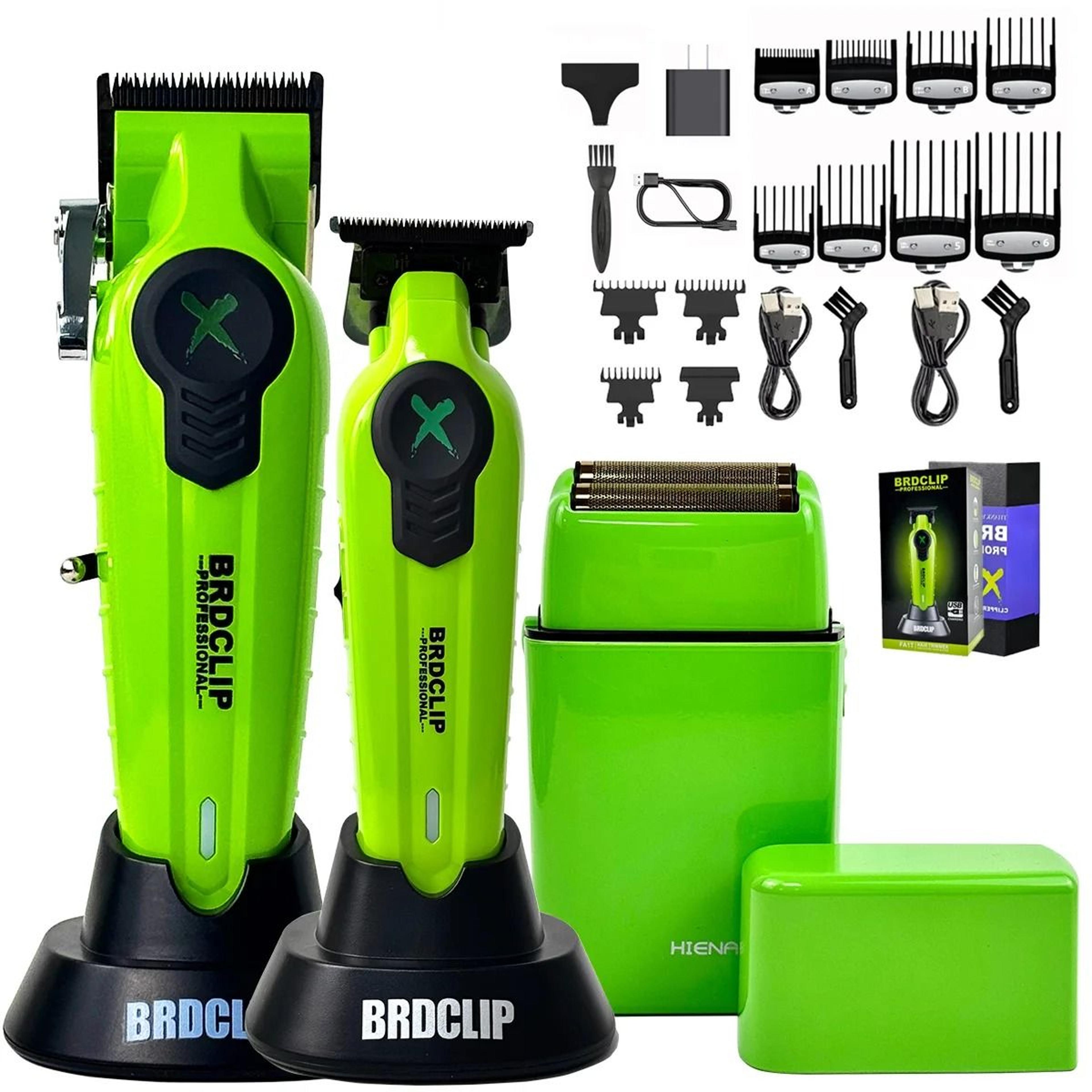 BRDCLIP X Series Professional Hair Clipper Trimmer And Shaver Set 11