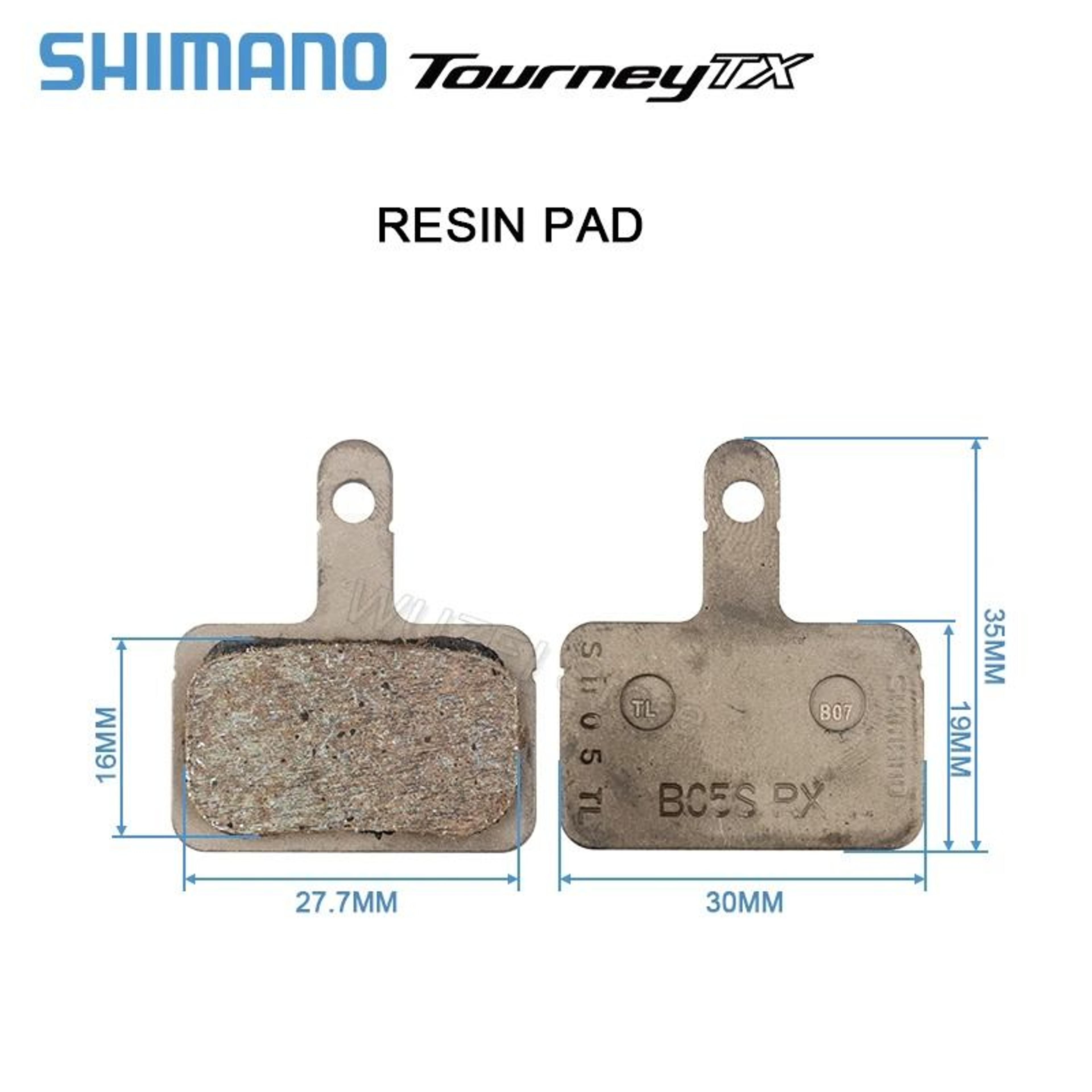 Shimano BR TX805 Tourney TX Mechanical Disc Brake Caliper With Resin Pads 5
