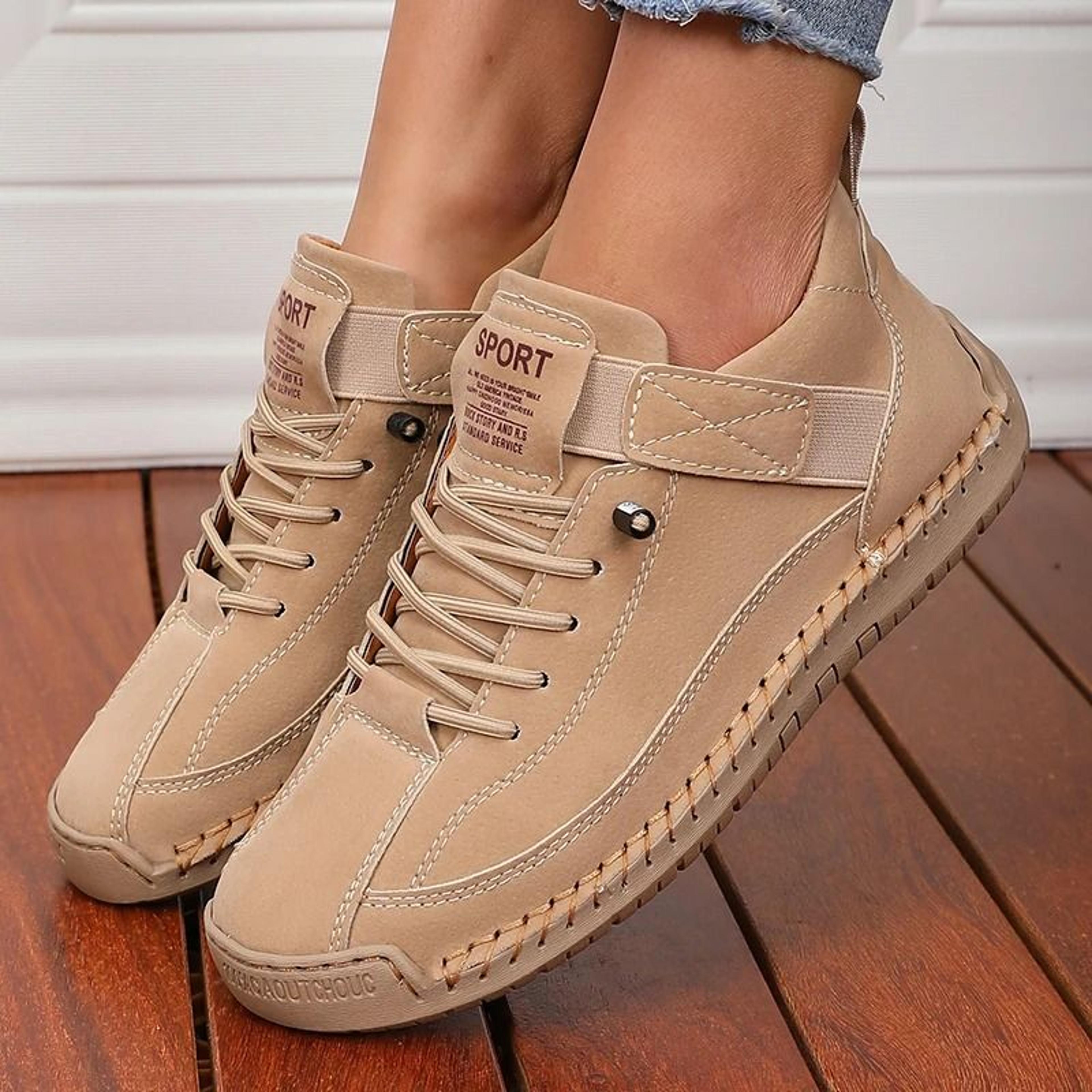 Womens Mid Top Boots Retro Anti Slip Workwear Shoes For Summer And Casual Fashion 7