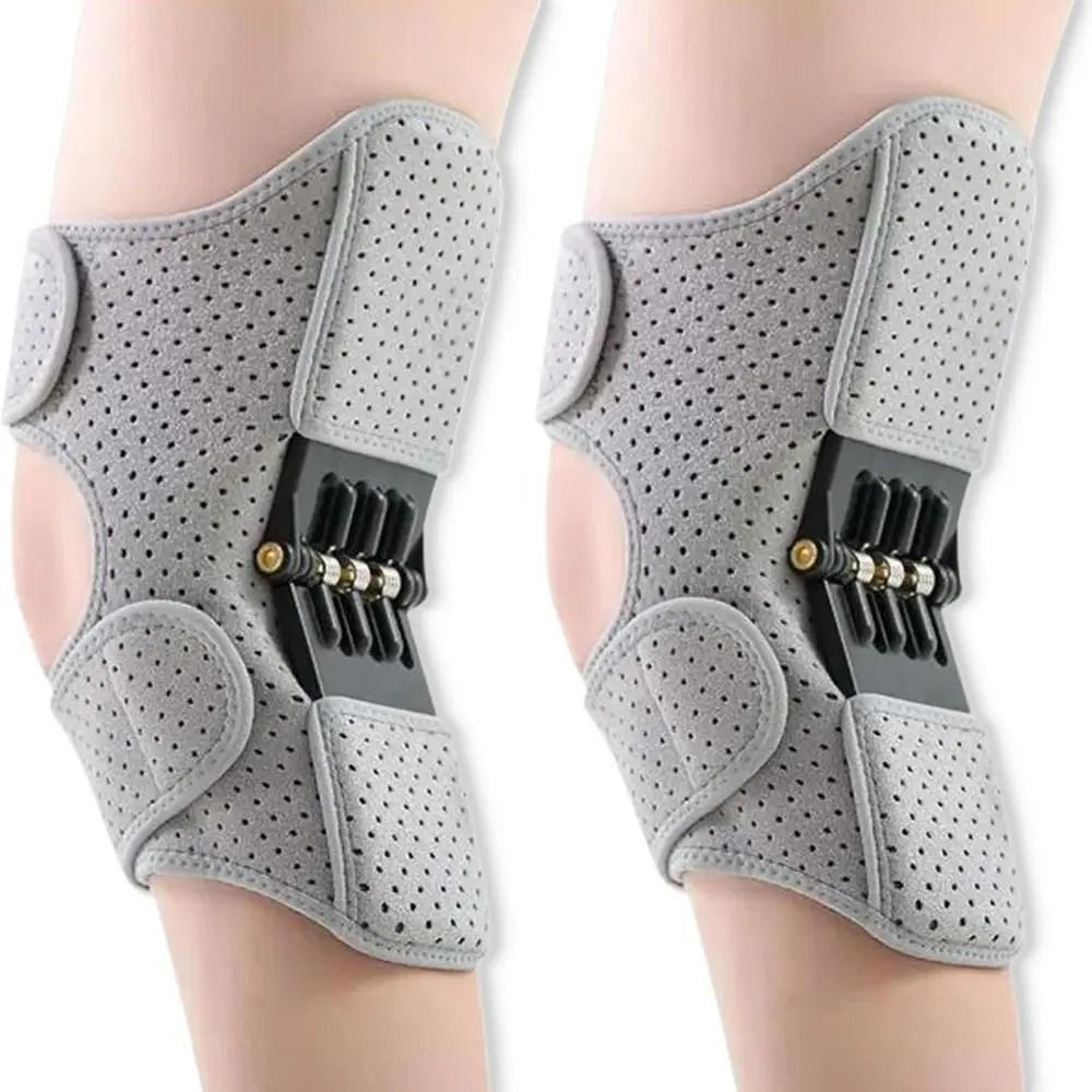 Knee Assistive Device With Rebound Springs Non Slip Adjustable Knee Booster Support Brace 2