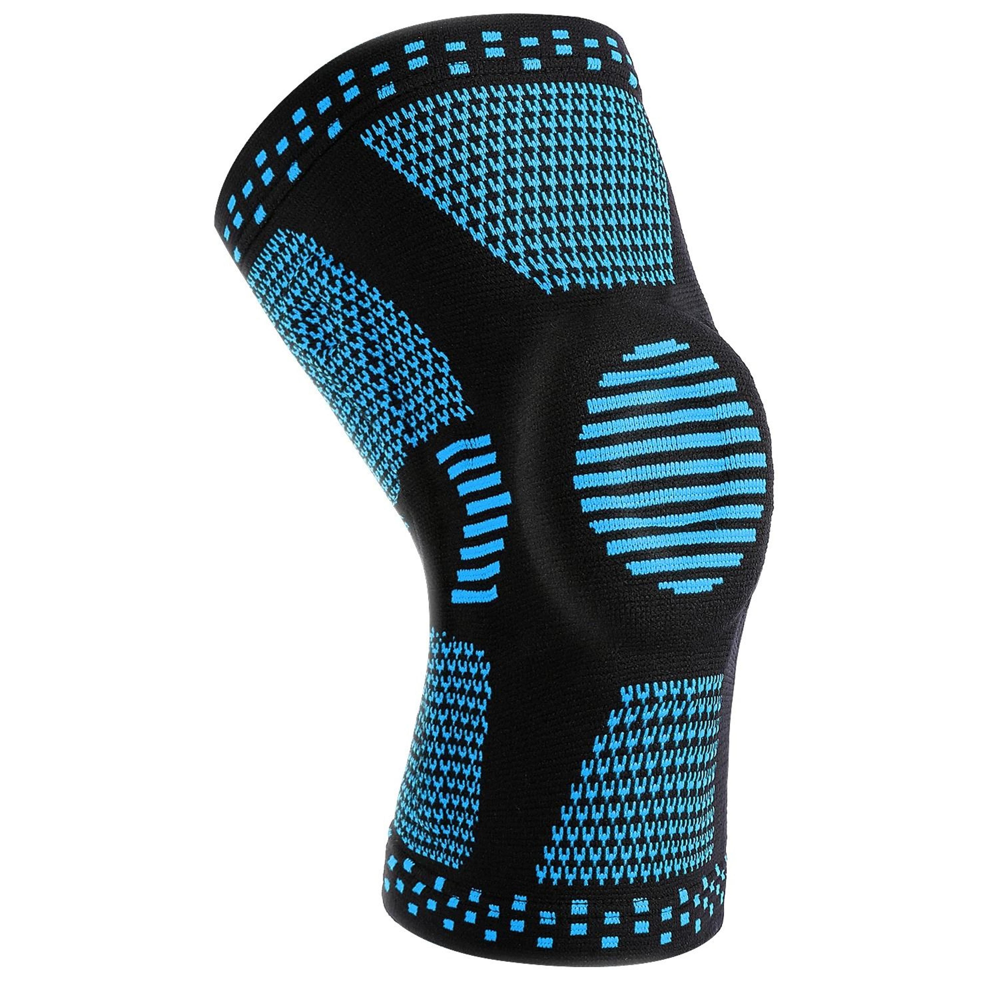 Knee Support Brace With Silicone Pads Patella Protector For Running Basketball And Sports 5