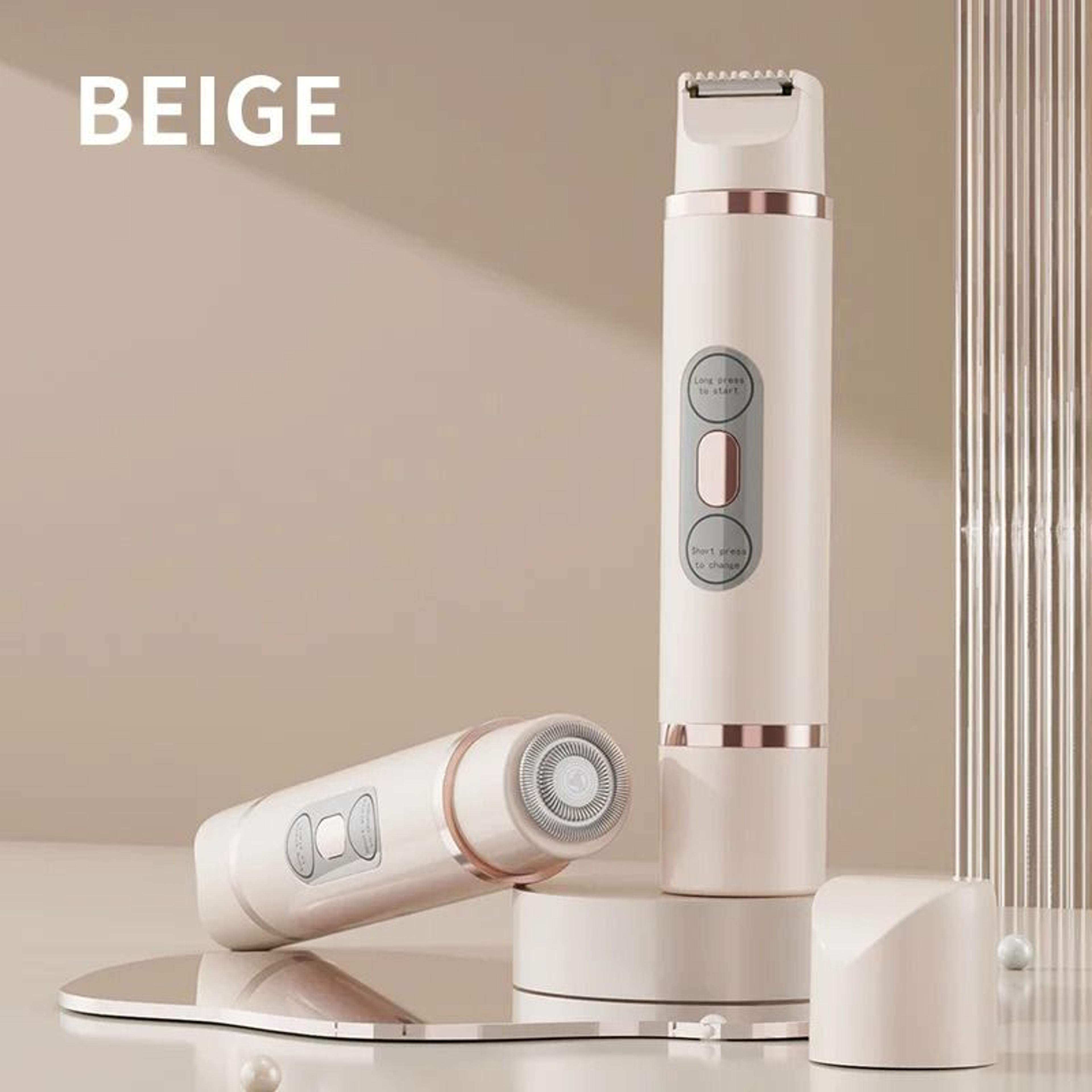 D0AB Electric Trimmer Shaver Women Waterproof Wet Dry Body Hair Trimmer 11
