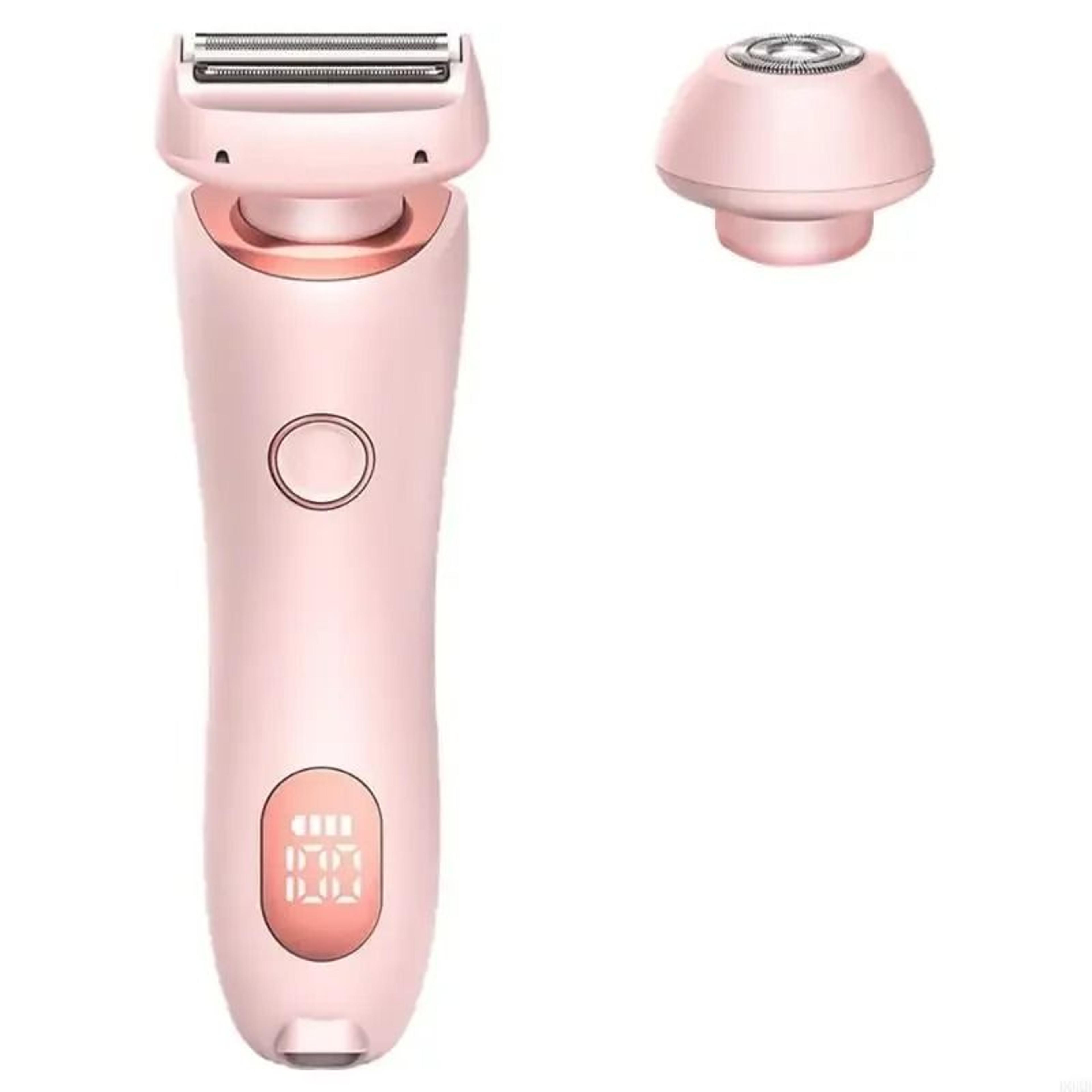 D0AB Electric Trimmer Shaver Women Waterproof Wet Dry Body Hair Trimmer 16