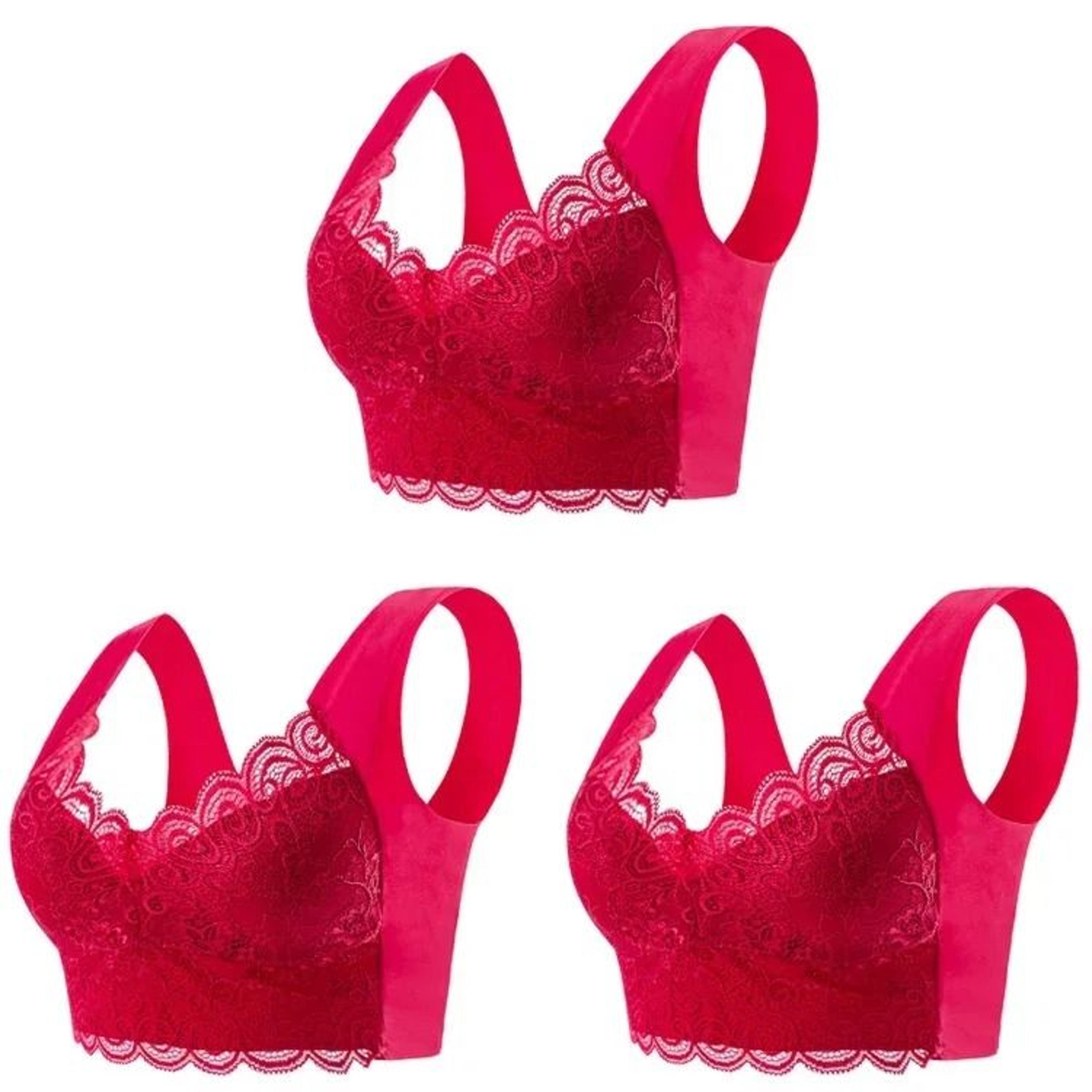 Seamless Lace Bra Top With Ice Silk Comfort And Wire Free Support For Women 11