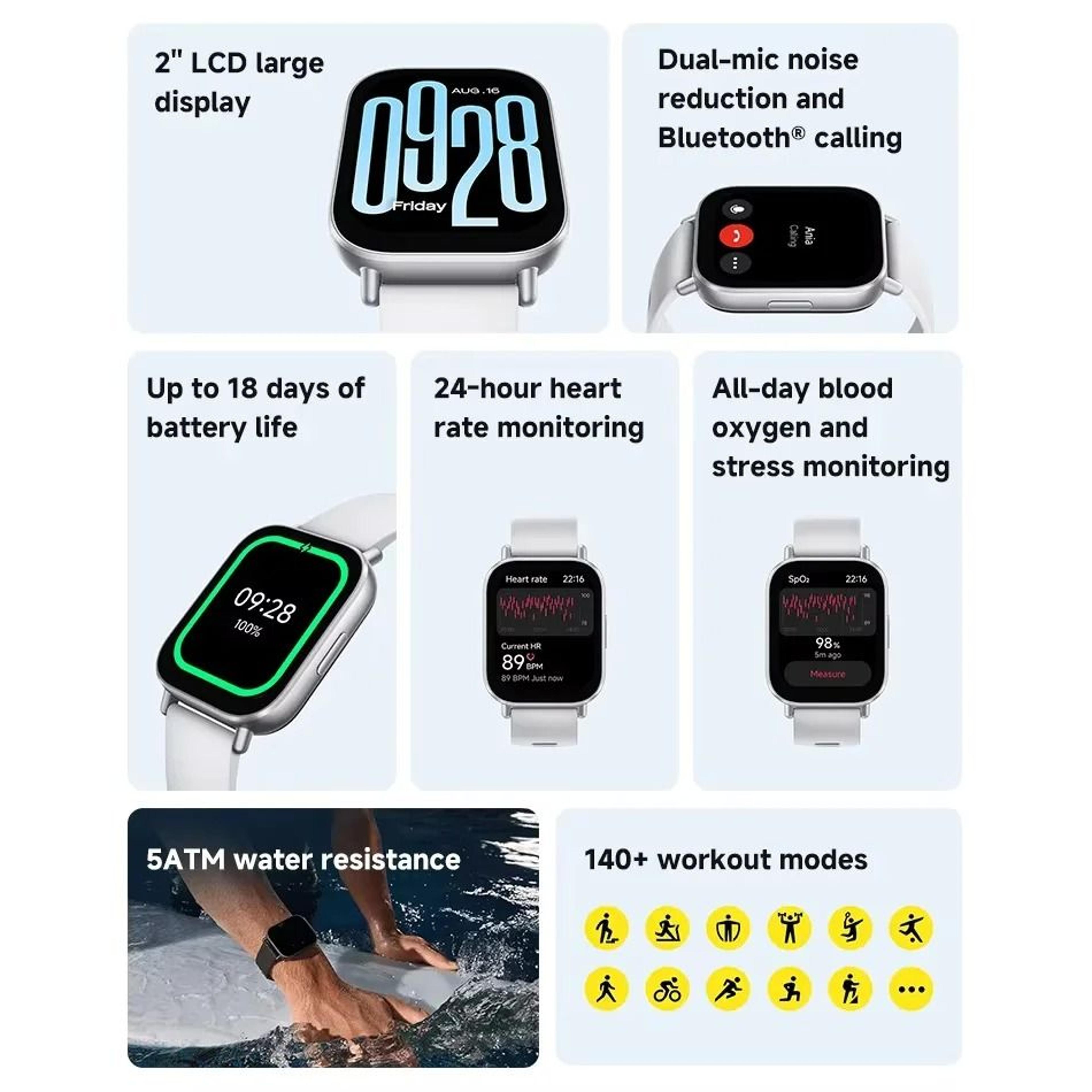 Xiaomi Redmi Watch 5 Active Global Version Smartwatch 1