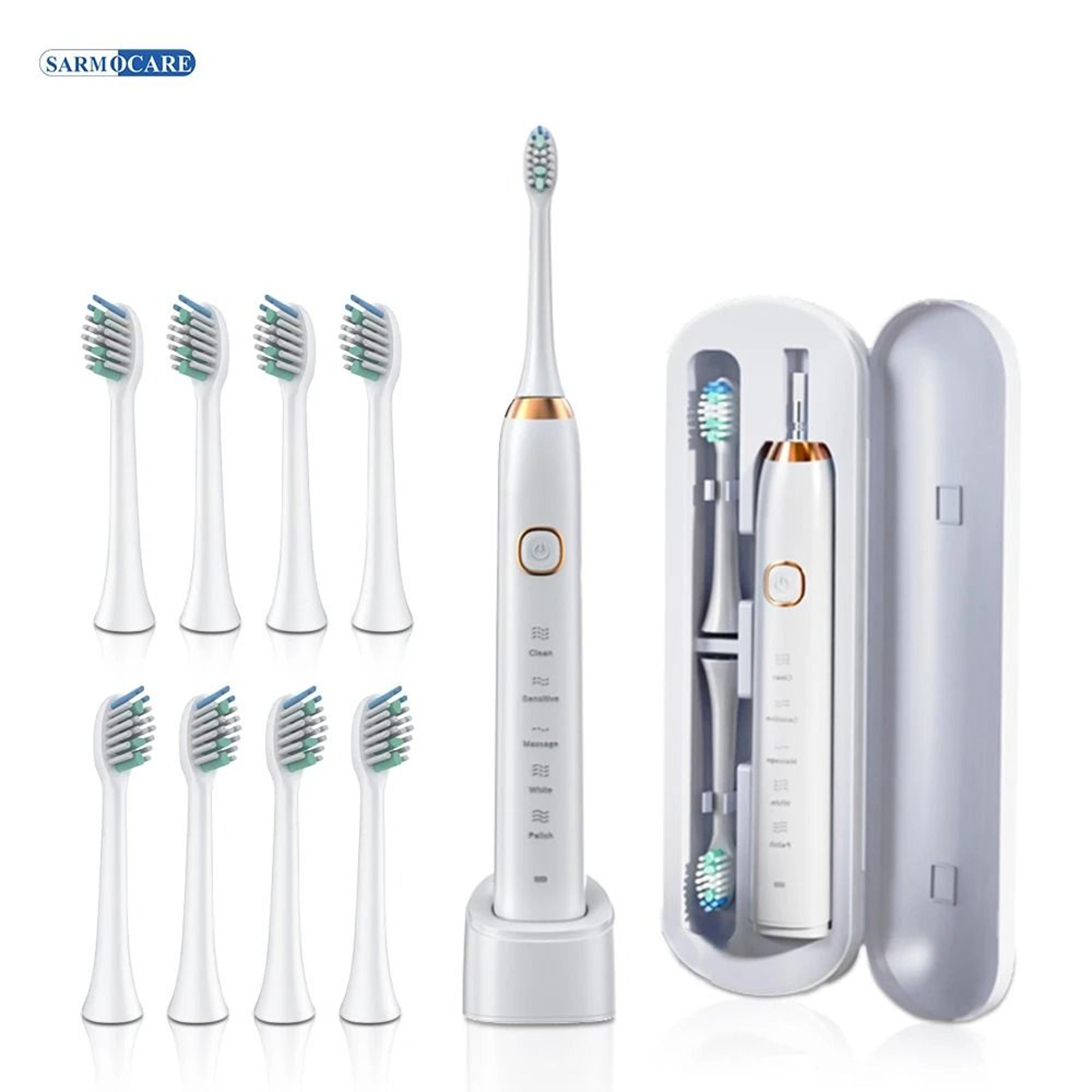 Sarmocare S100 USB Rechargeable Sonic Electric Toothbrush 7
