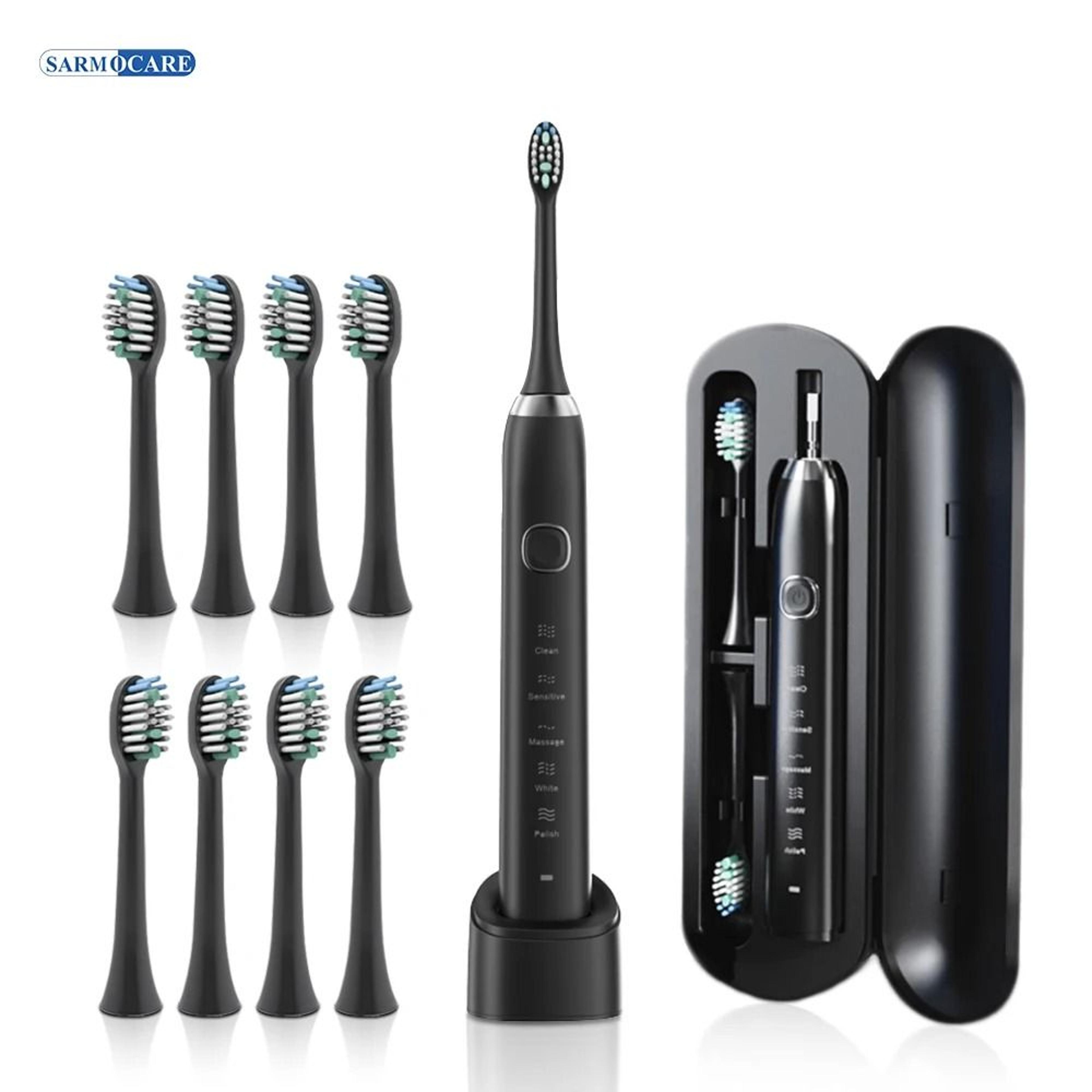 Sarmocare S100 USB Rechargeable Sonic Electric Toothbrush 8
