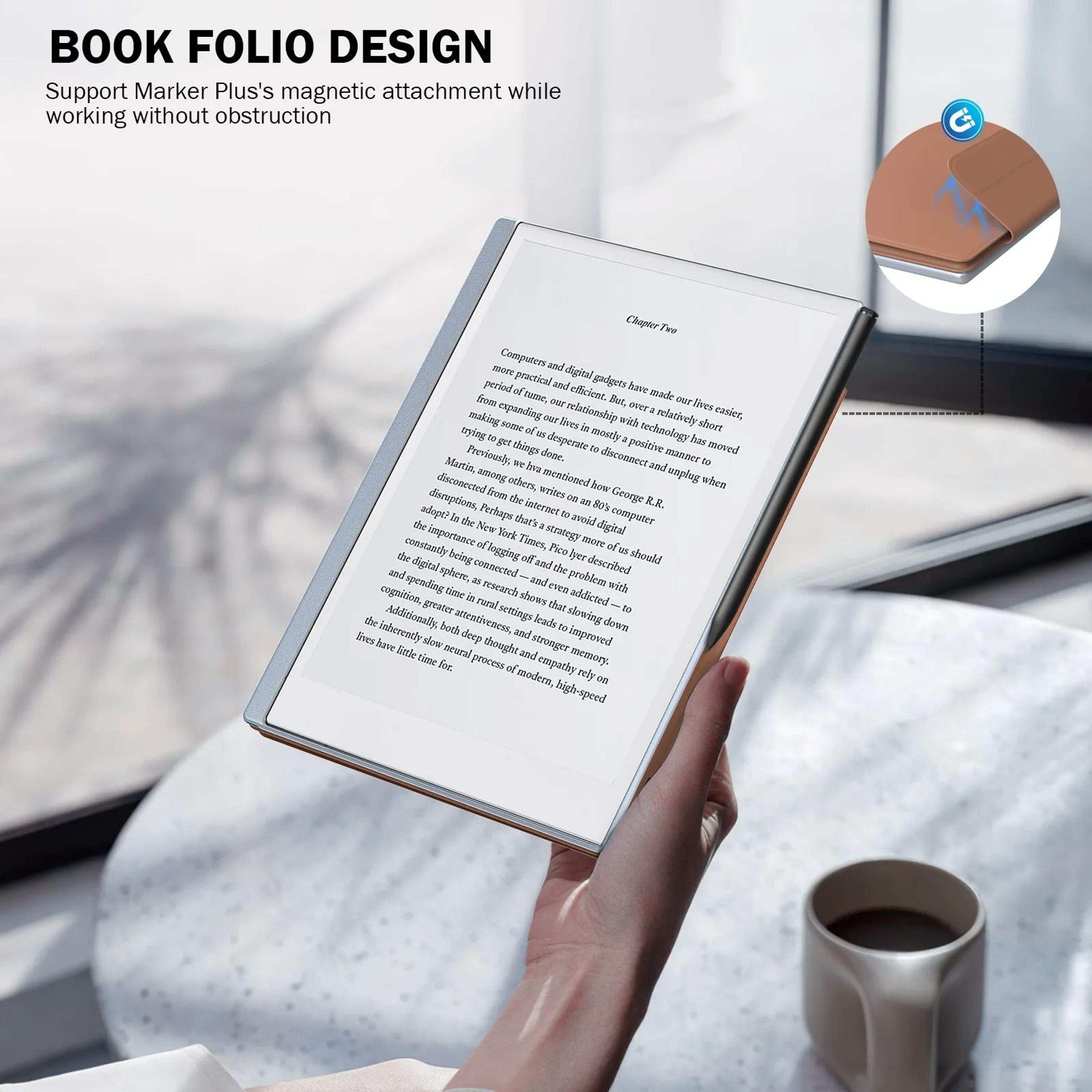 Lightweight Magnetic Tablet Case With Pen Holder For Remarkable 2 103 Inch 5