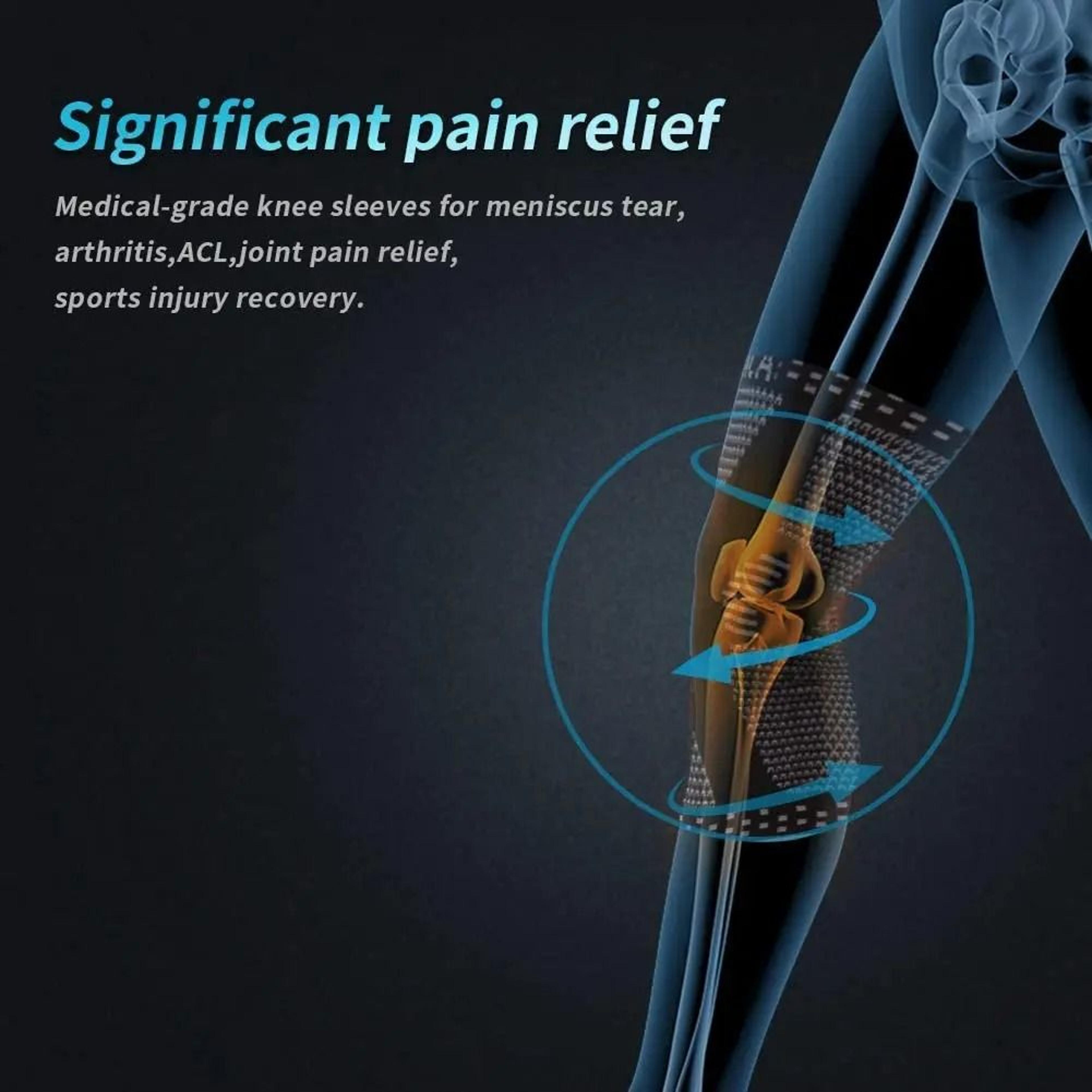 NEENCA Knee Brace Support With Side Stabilizers And Patella Gel Pad 2