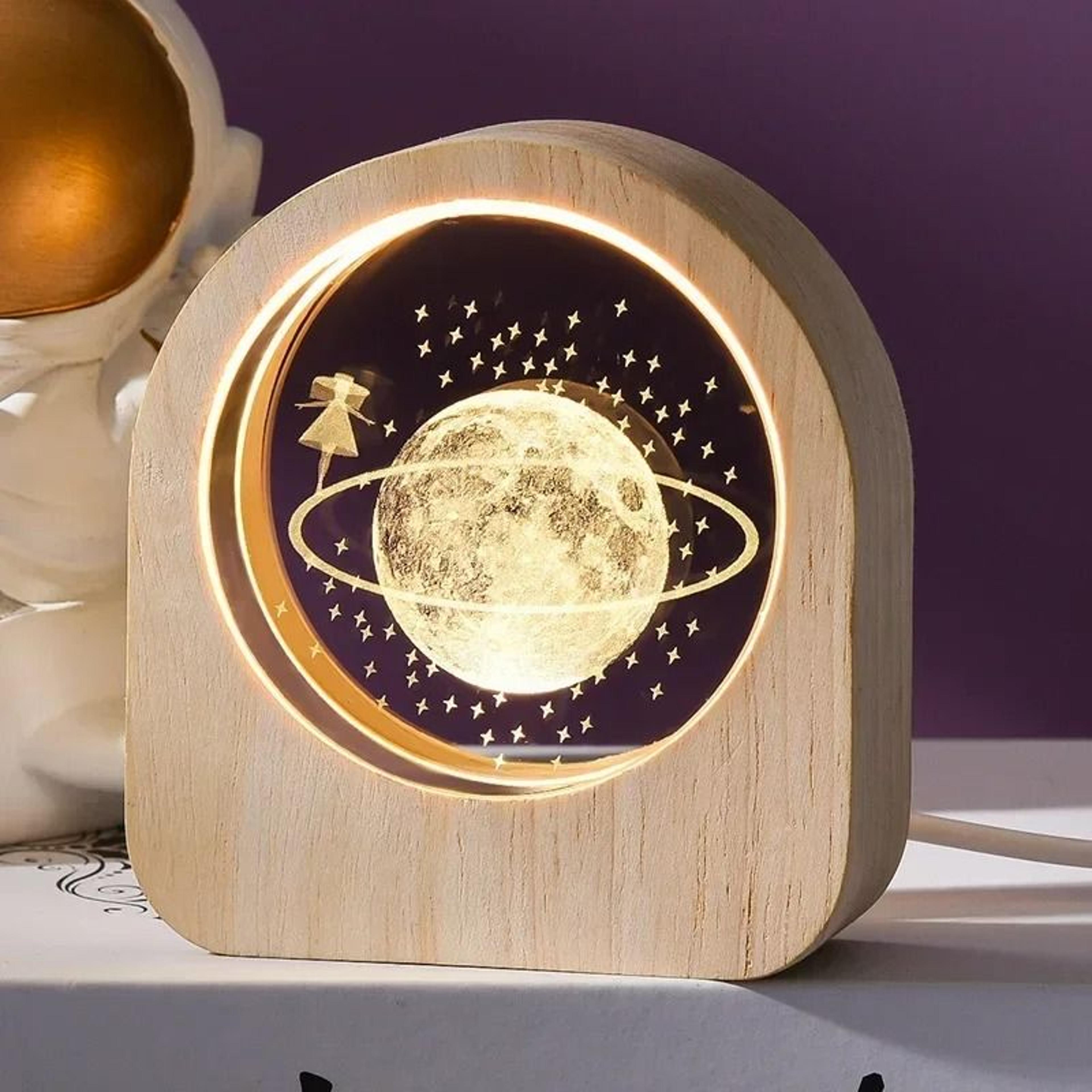 3D Crystal Glass Solar System Laser Engraved Astronomy Decoration Gift 6