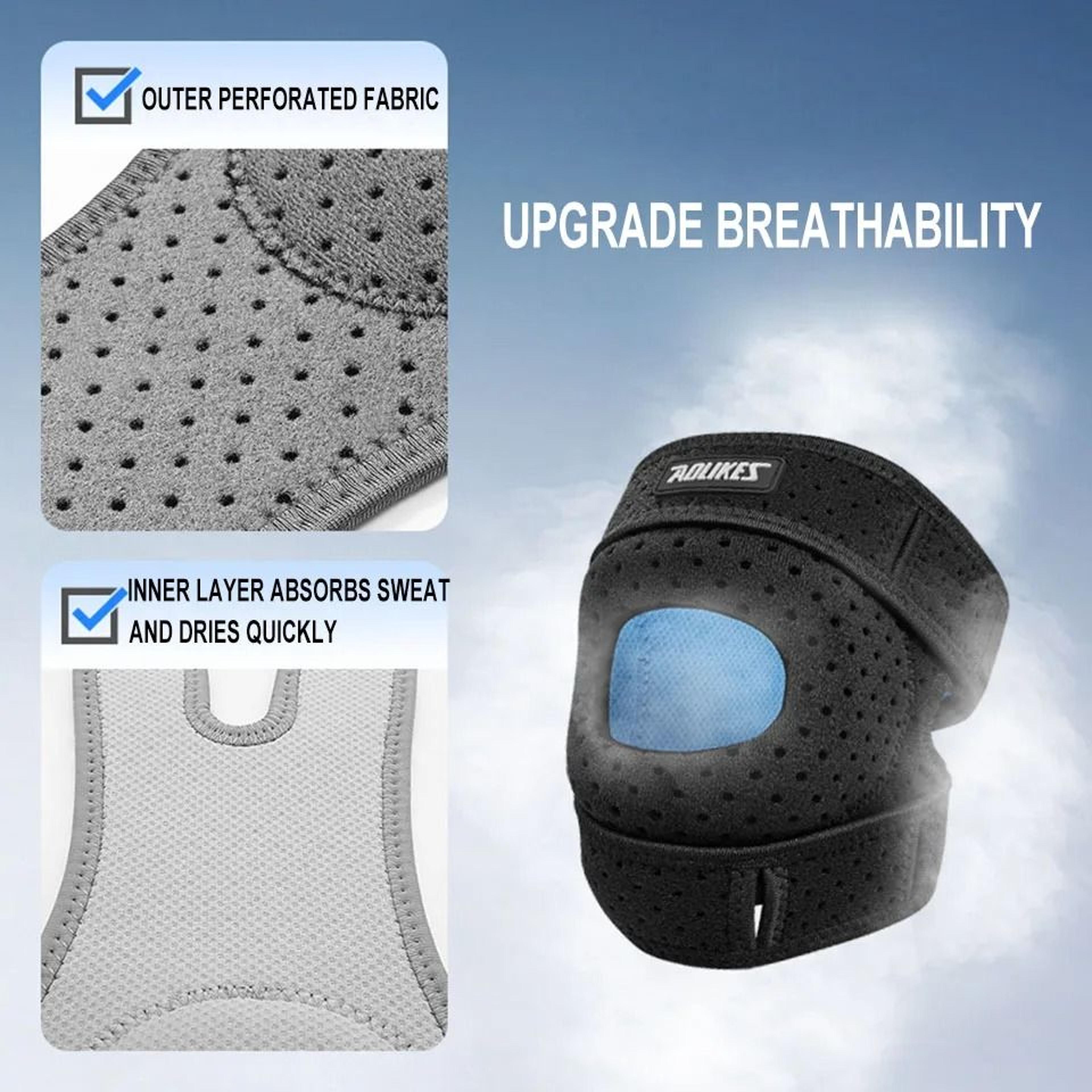 Patella Knee Brace Compression Sleeve Support For Pain Relief And Sports 3