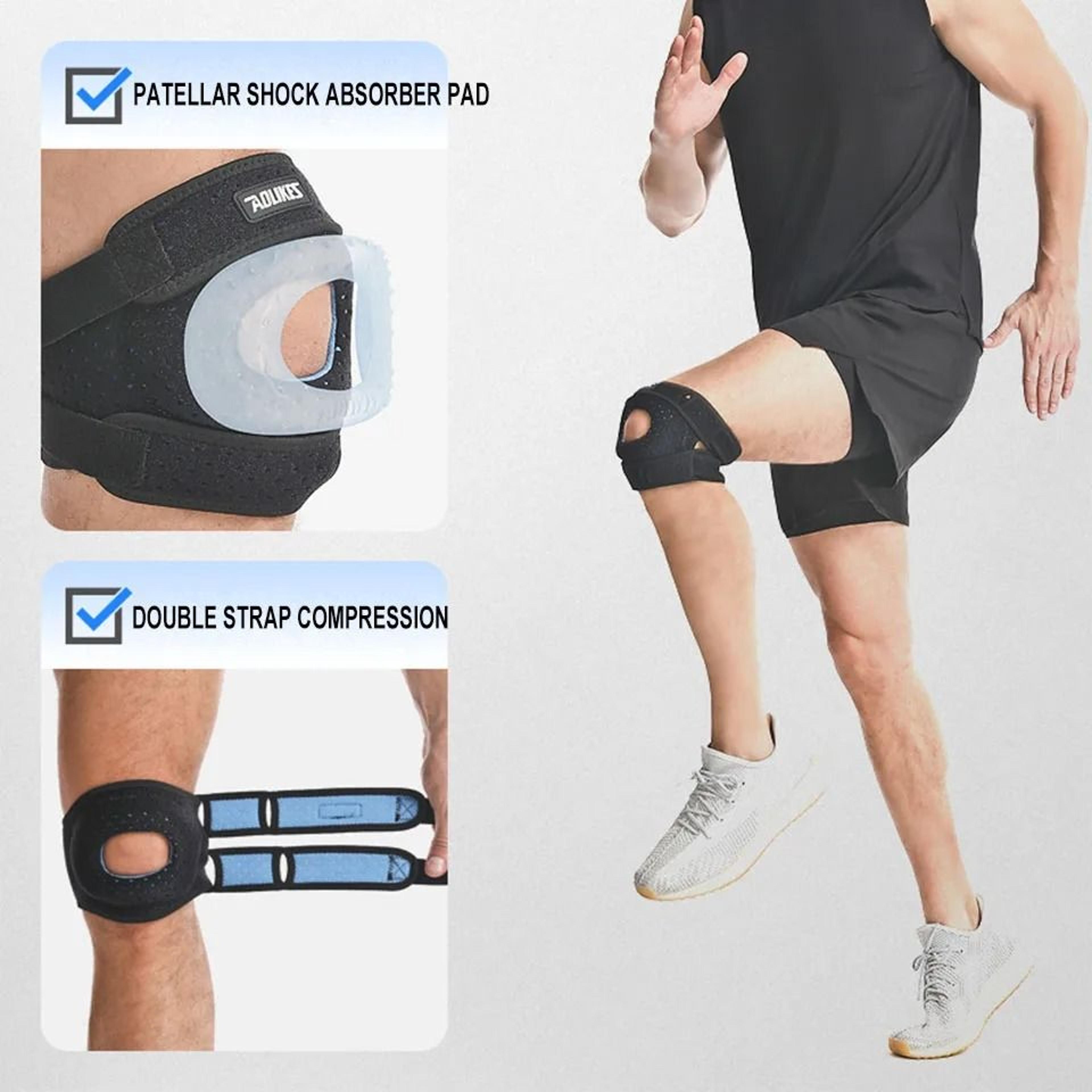 Patella Knee Brace Compression Sleeve Support For Pain Relief And Sports 4