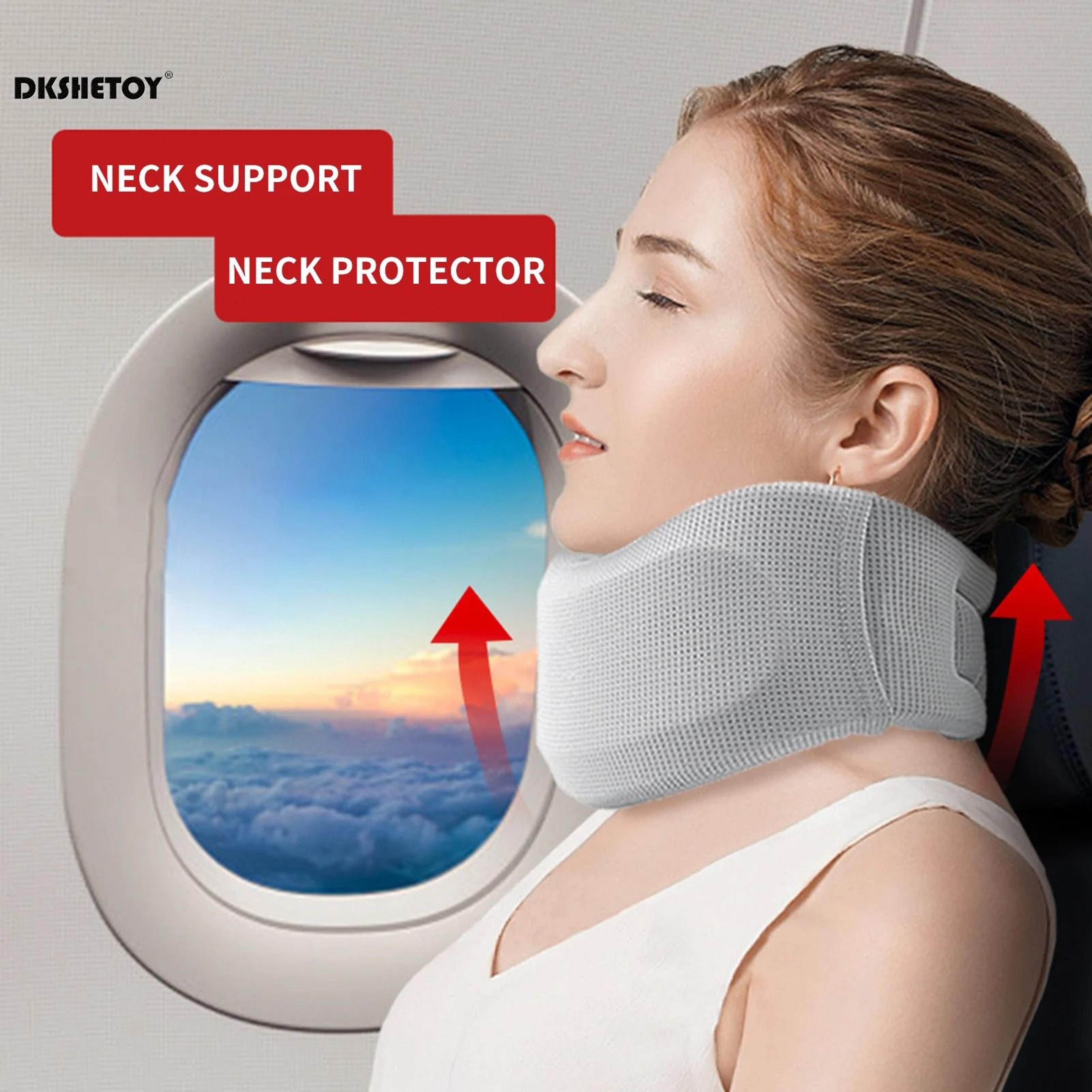 Soft Foam Neck Brace Support Adjustable Brace With Replacement Cover 4