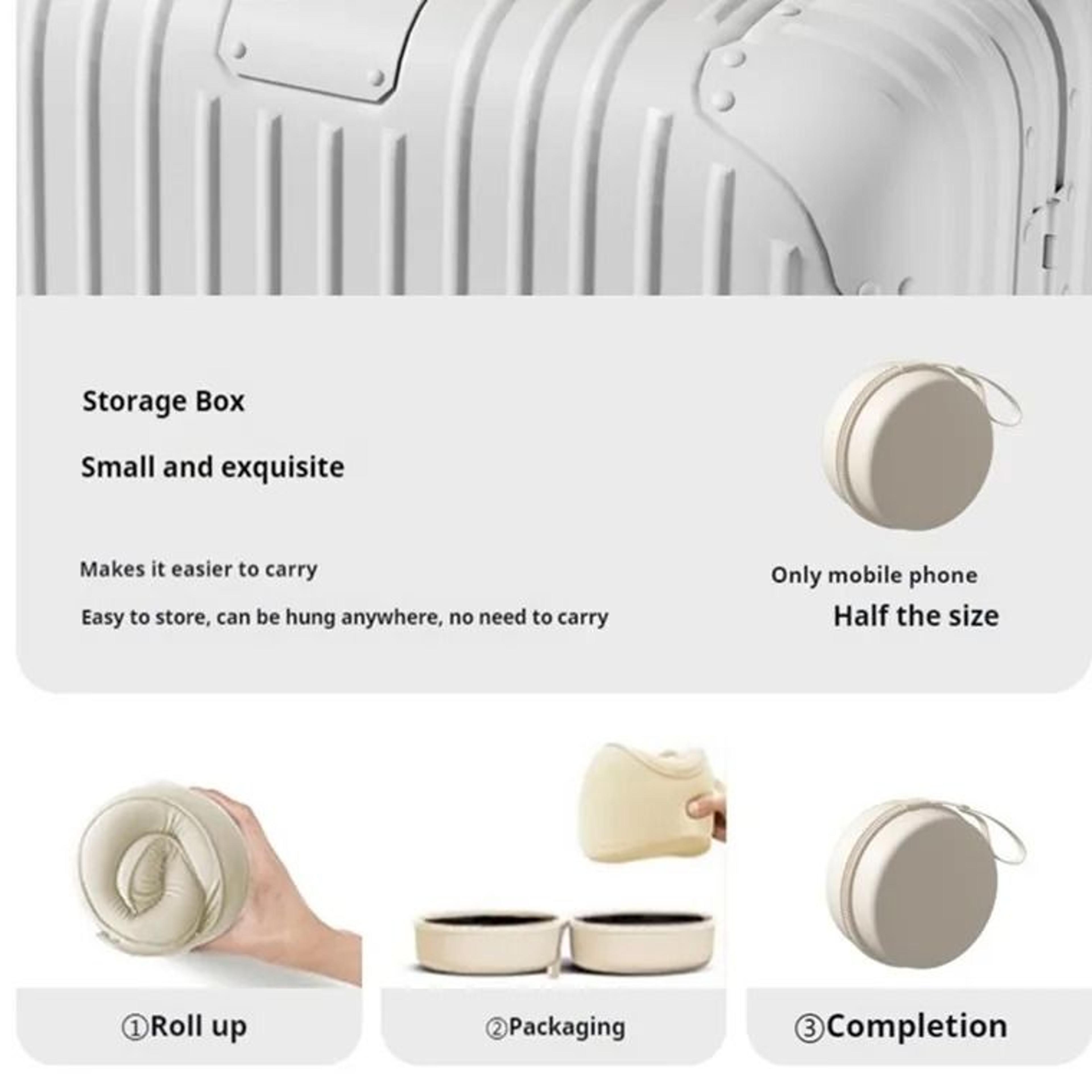 Memory Foam Neck Support Pillow Contour U Shape Travel Back Home Use 4