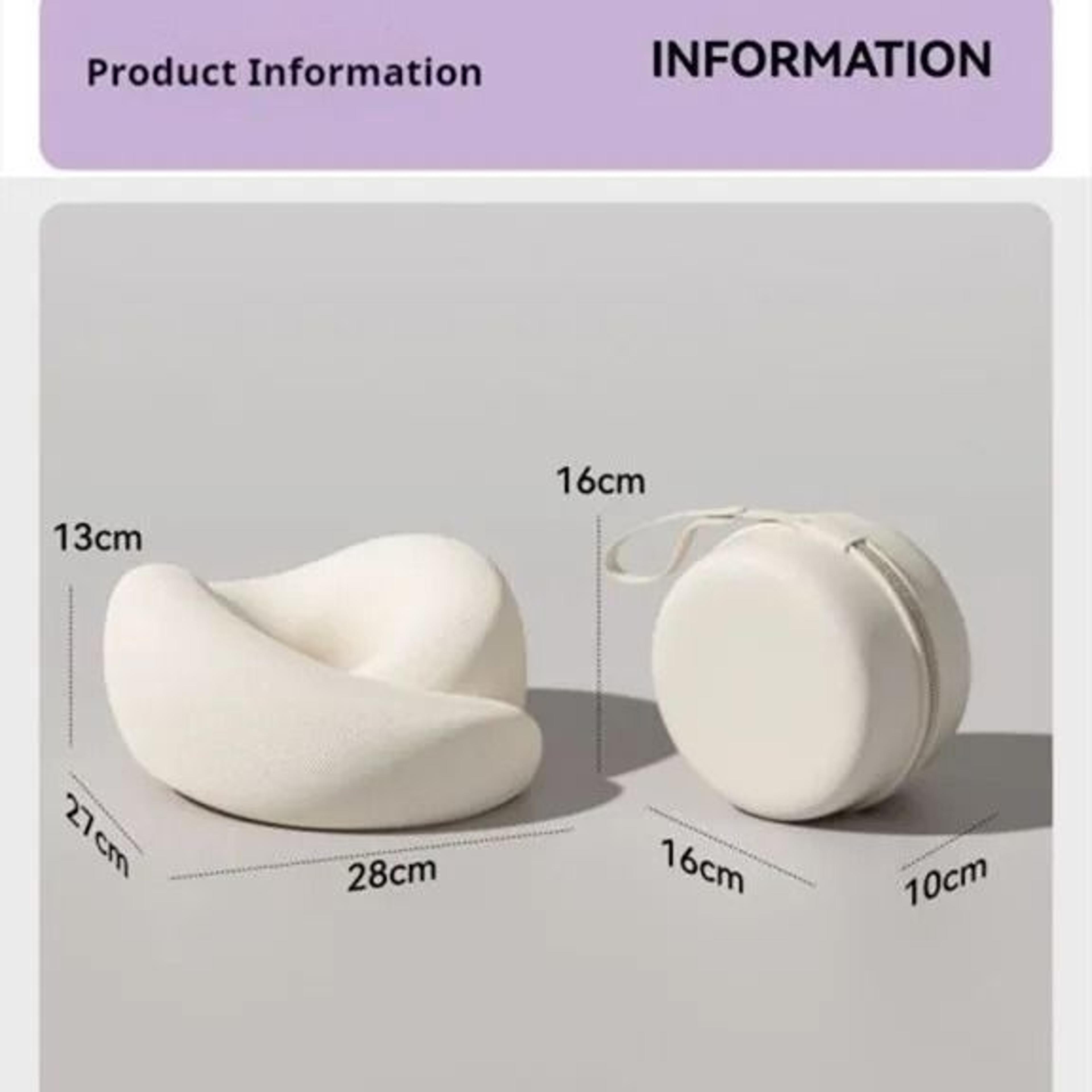 Memory Foam Neck Support Pillow Contour U Shape Travel Back Home Use 5