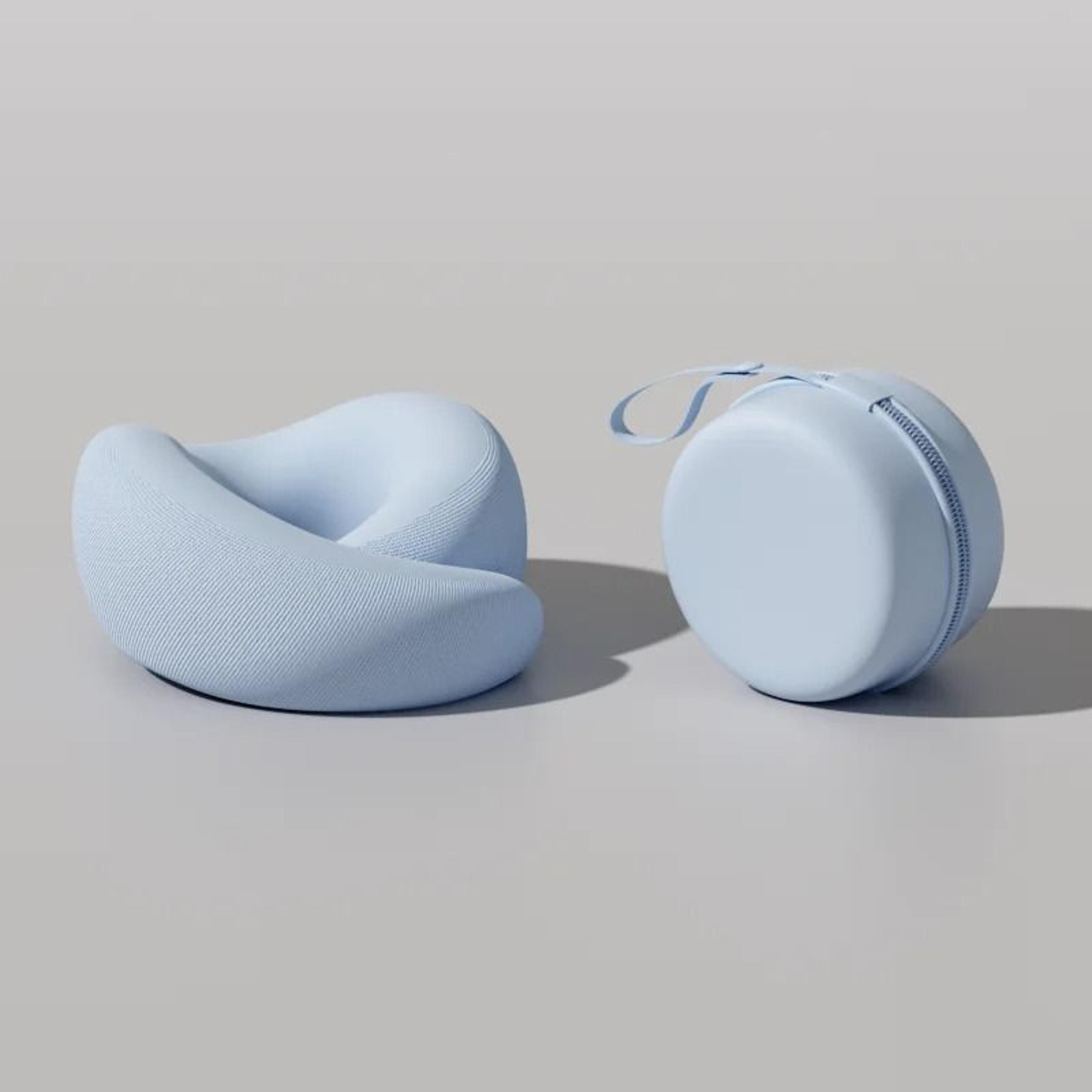 Memory Foam Neck Support Pillow Contour U Shape Travel Back Home Use 6