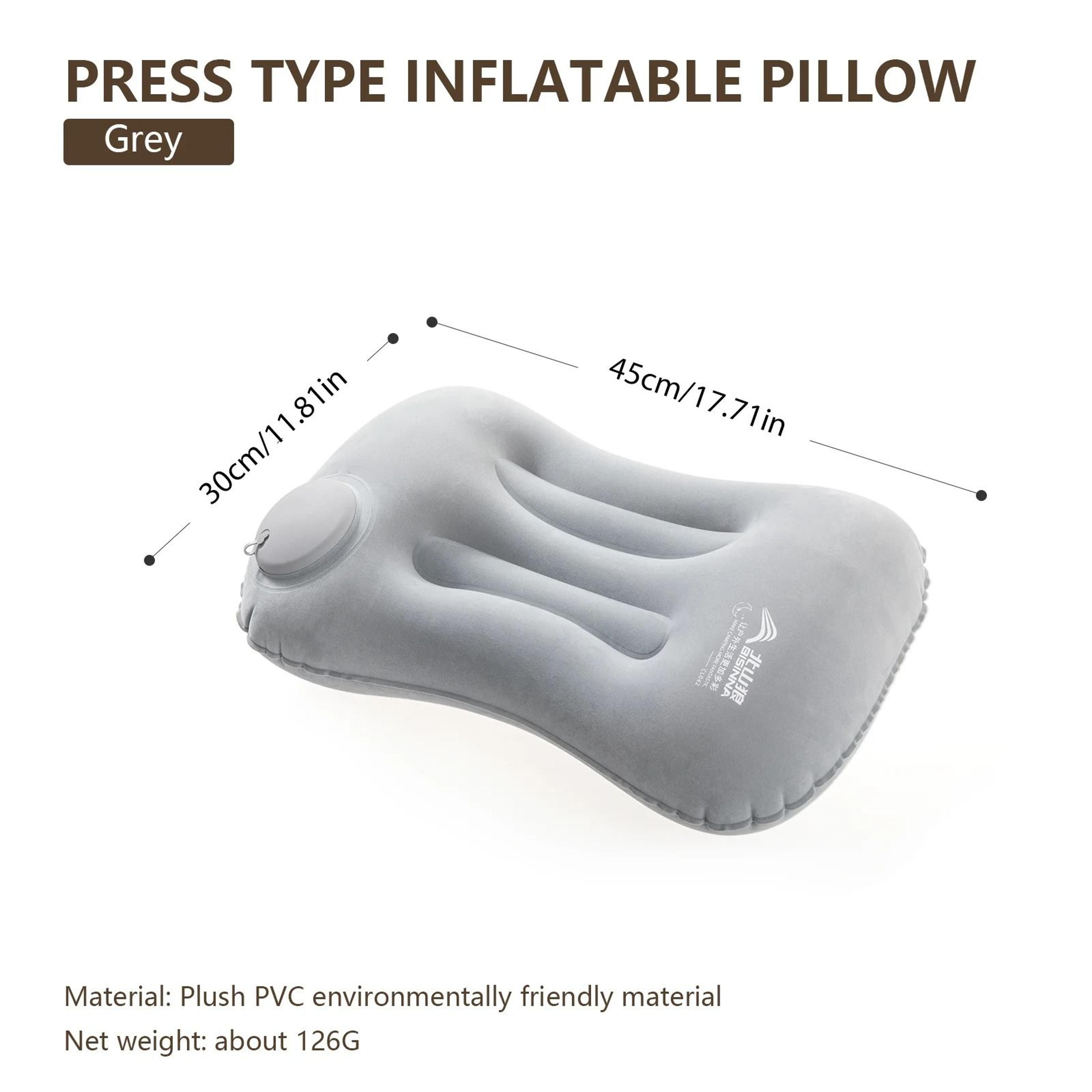 BISINNA Camping Inflatable Pillow Portable Ultralight Travel Air Pillow For Neck And Lumbar Support 6