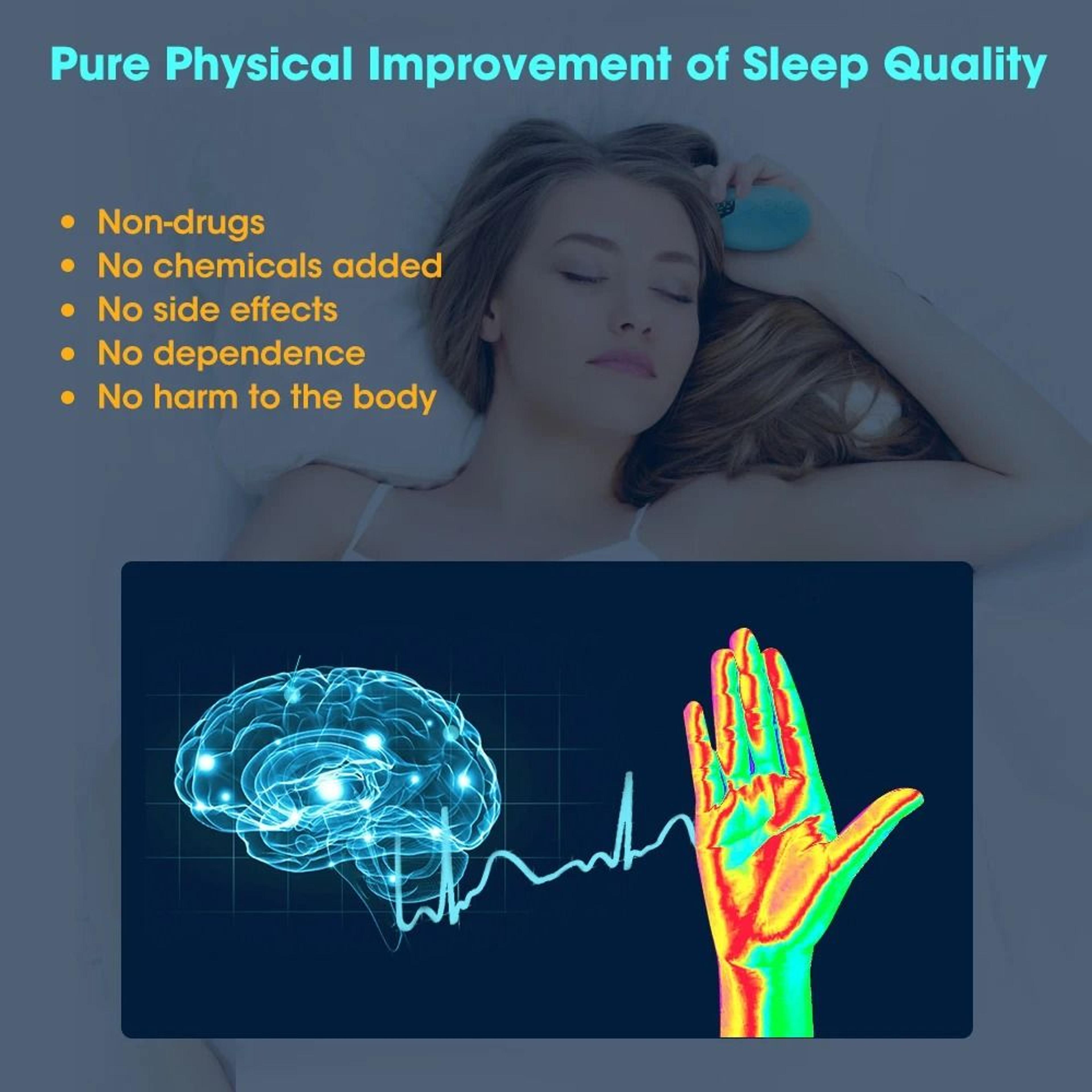 Handheld Sleep Aid Device For Insomnia And Anxiety Relief Therapy 2