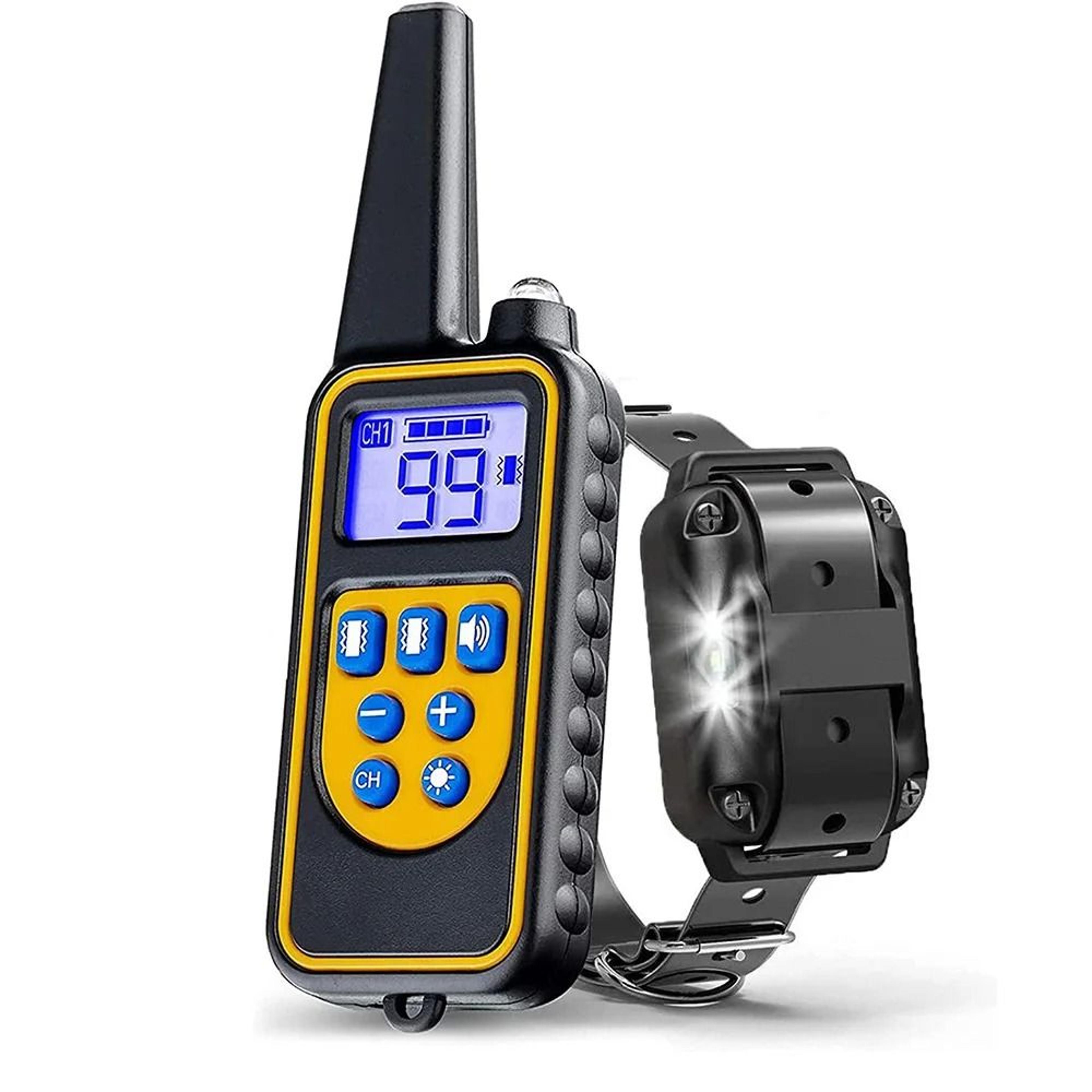 Electric Pet Training Collar Waterproof Remote Rechargeable 2