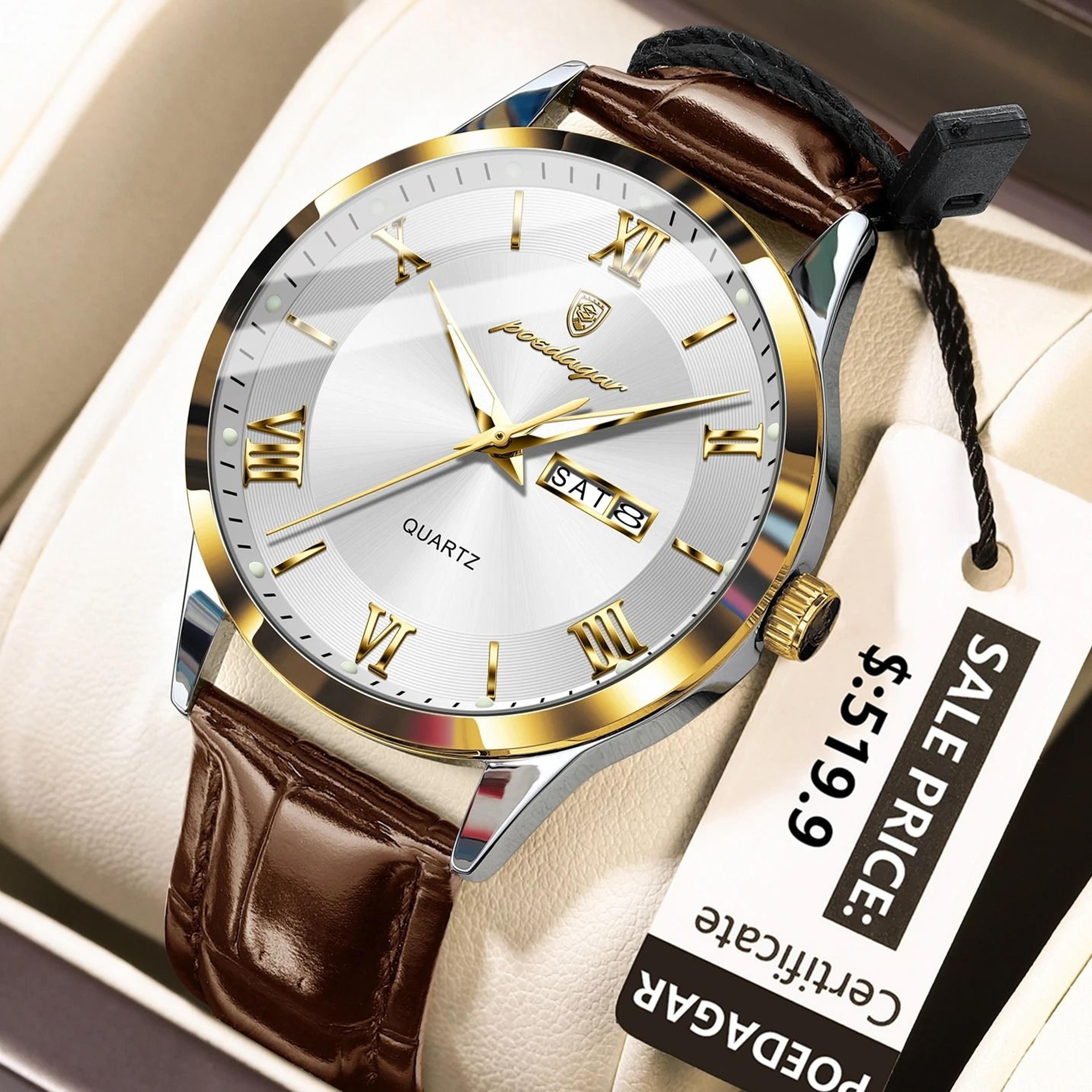 POEDAGAR Top Luxury Military Waterproof Mens Quartz Watch 15