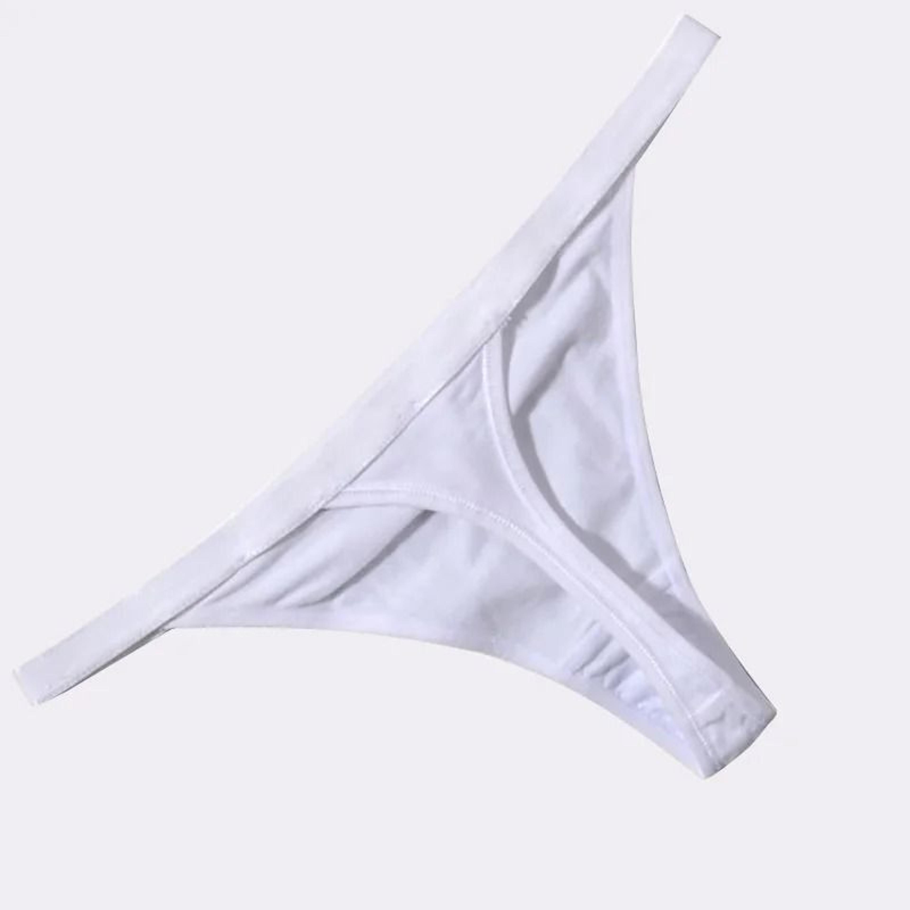 Women Cotton Thong Underwear 4 Pack Breathable Comfortable 2