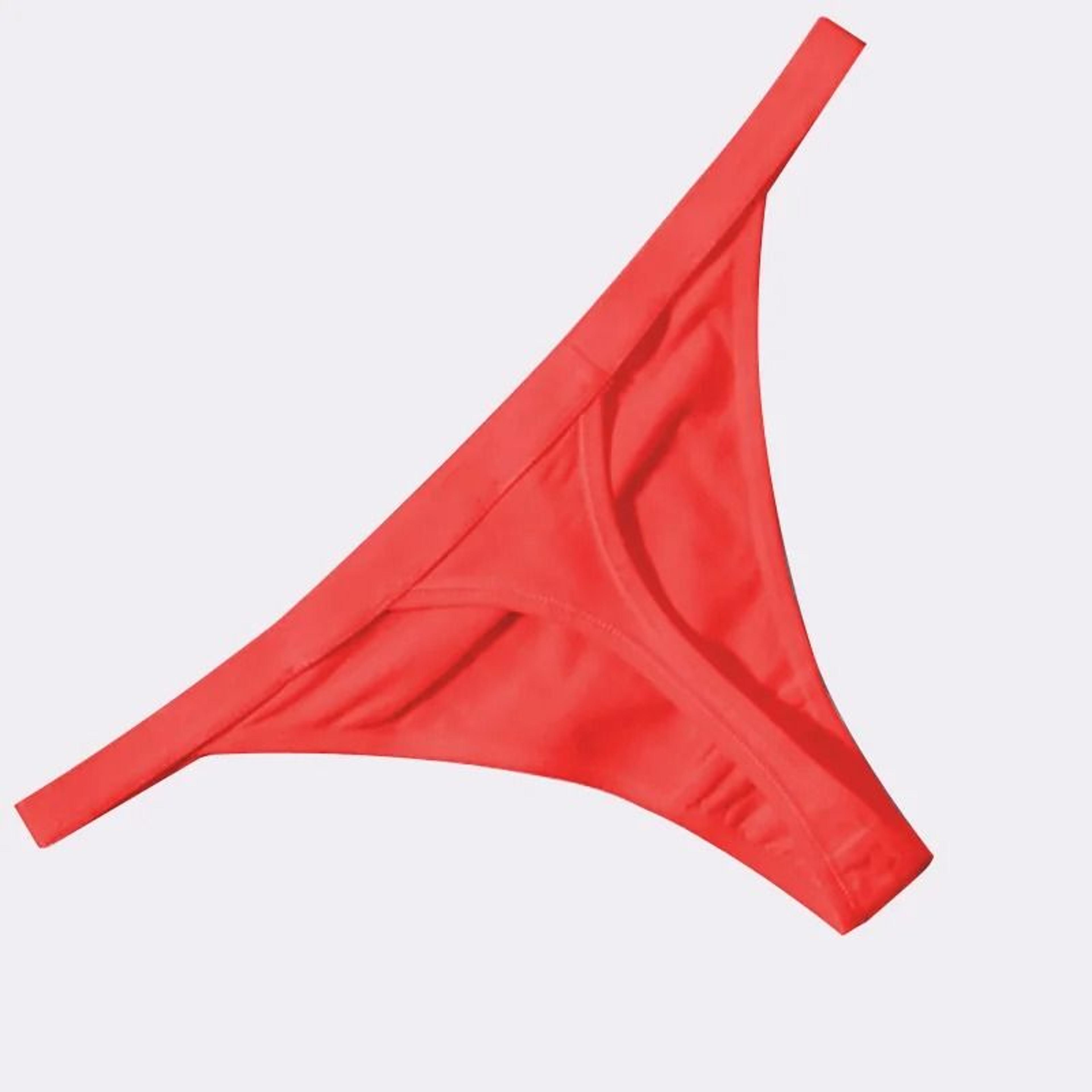 Women Cotton Thong Underwear 4 Pack Breathable Comfortable 3