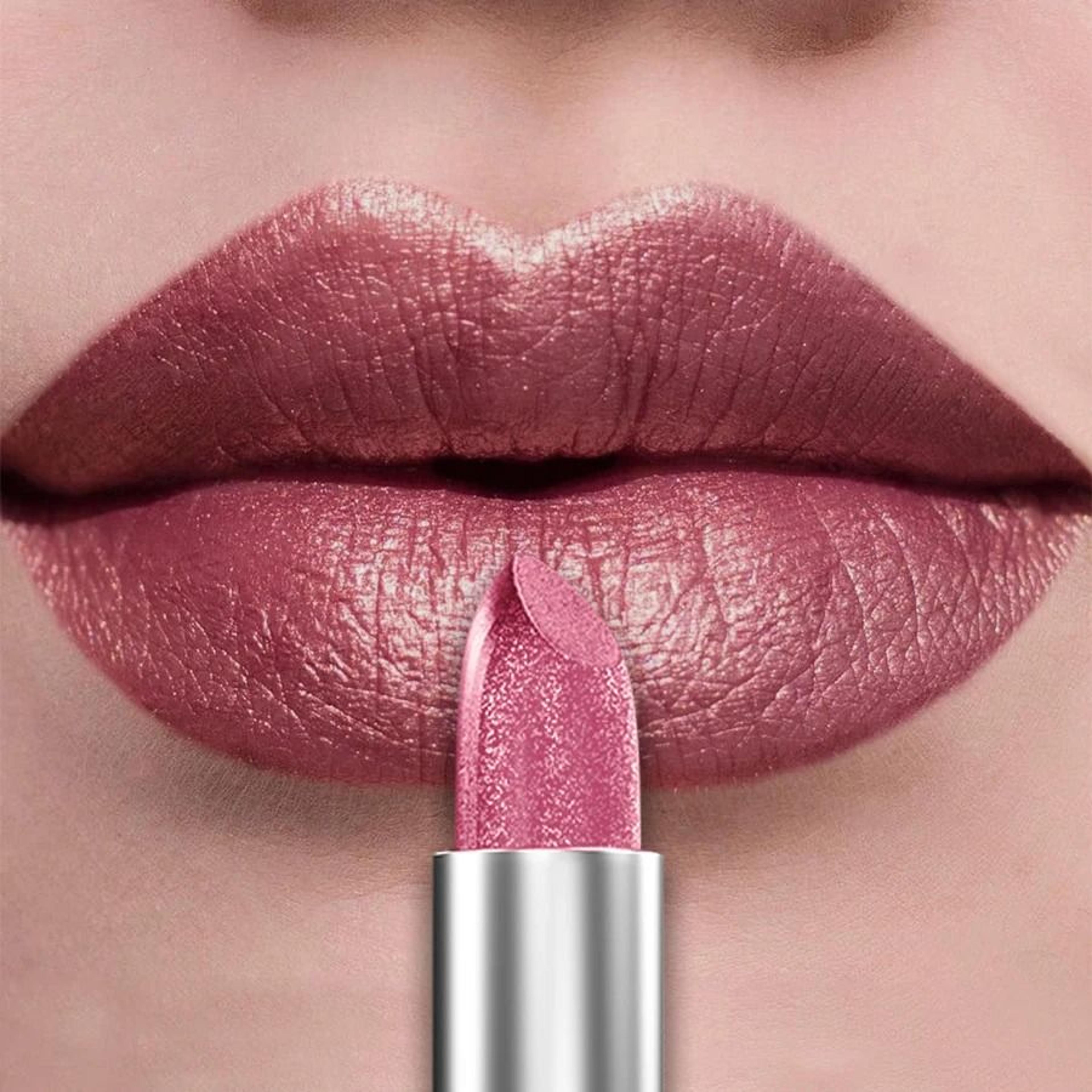 Metallic Glitter Lipstick Set Long Lasting Bold Pearl Finish 15