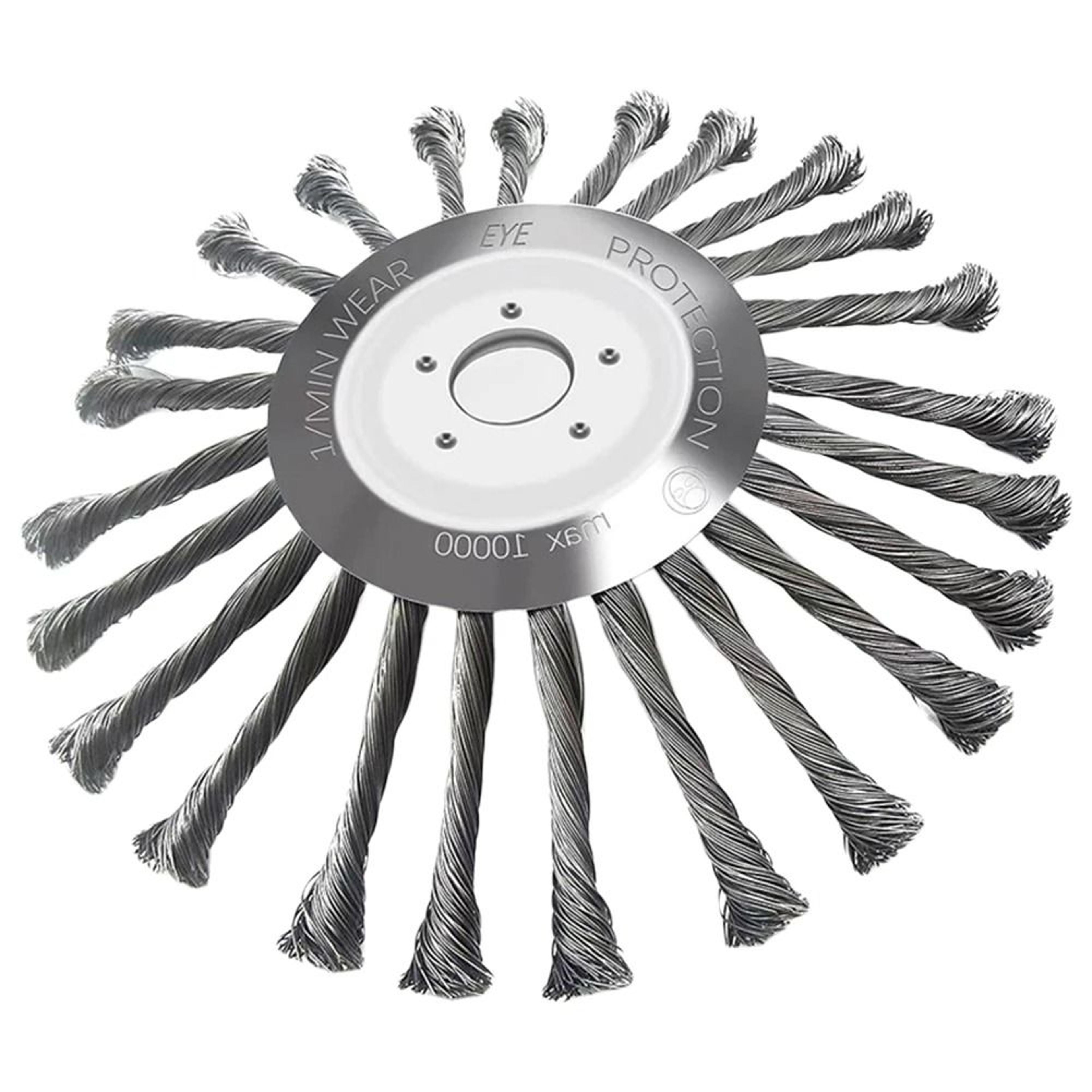 Universal Steel Wire Brush Cutter Head 4 5 10 Inch Lawn Mower 8