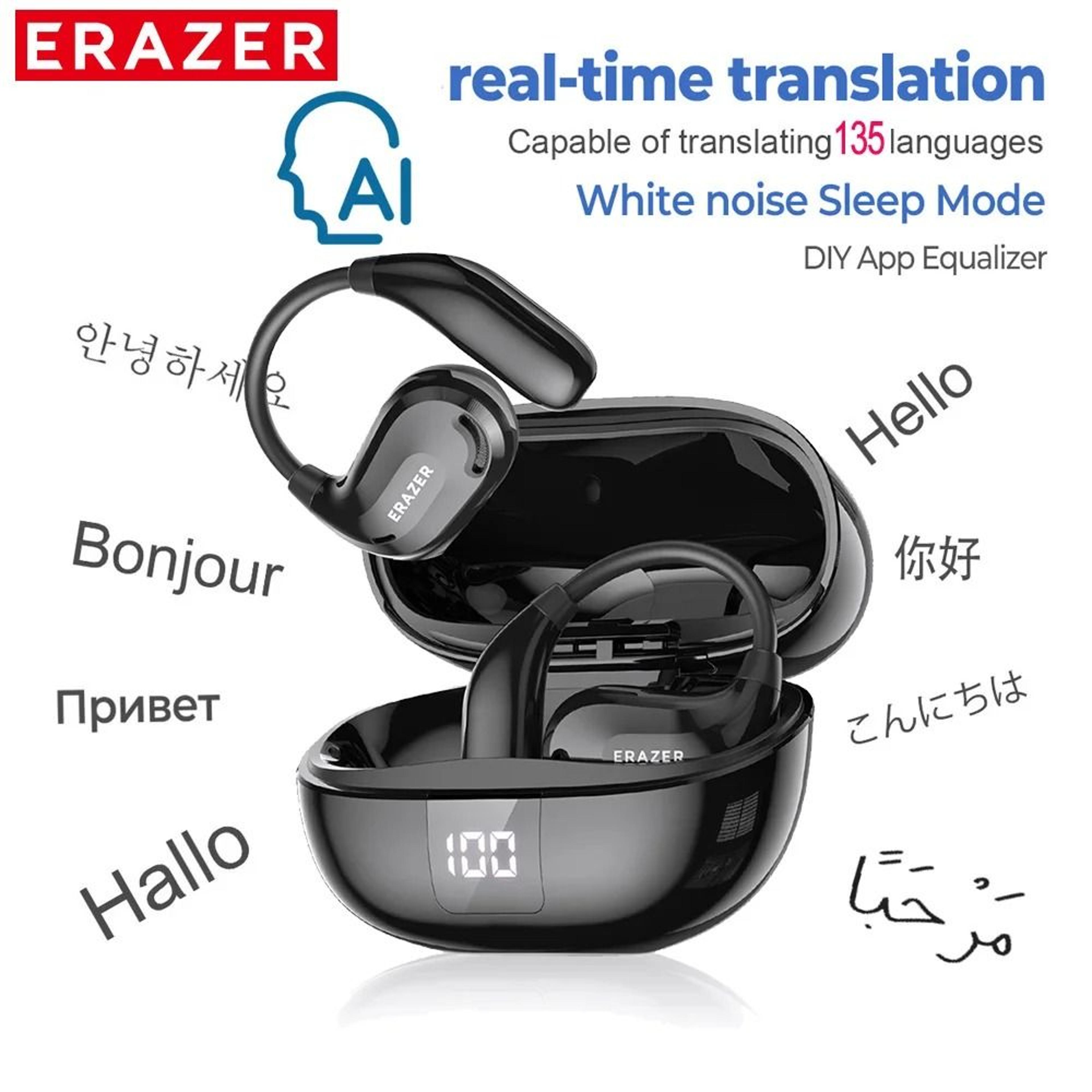 ERAZER XT66PRO Bluetooth Earphones Wireless Translator 10