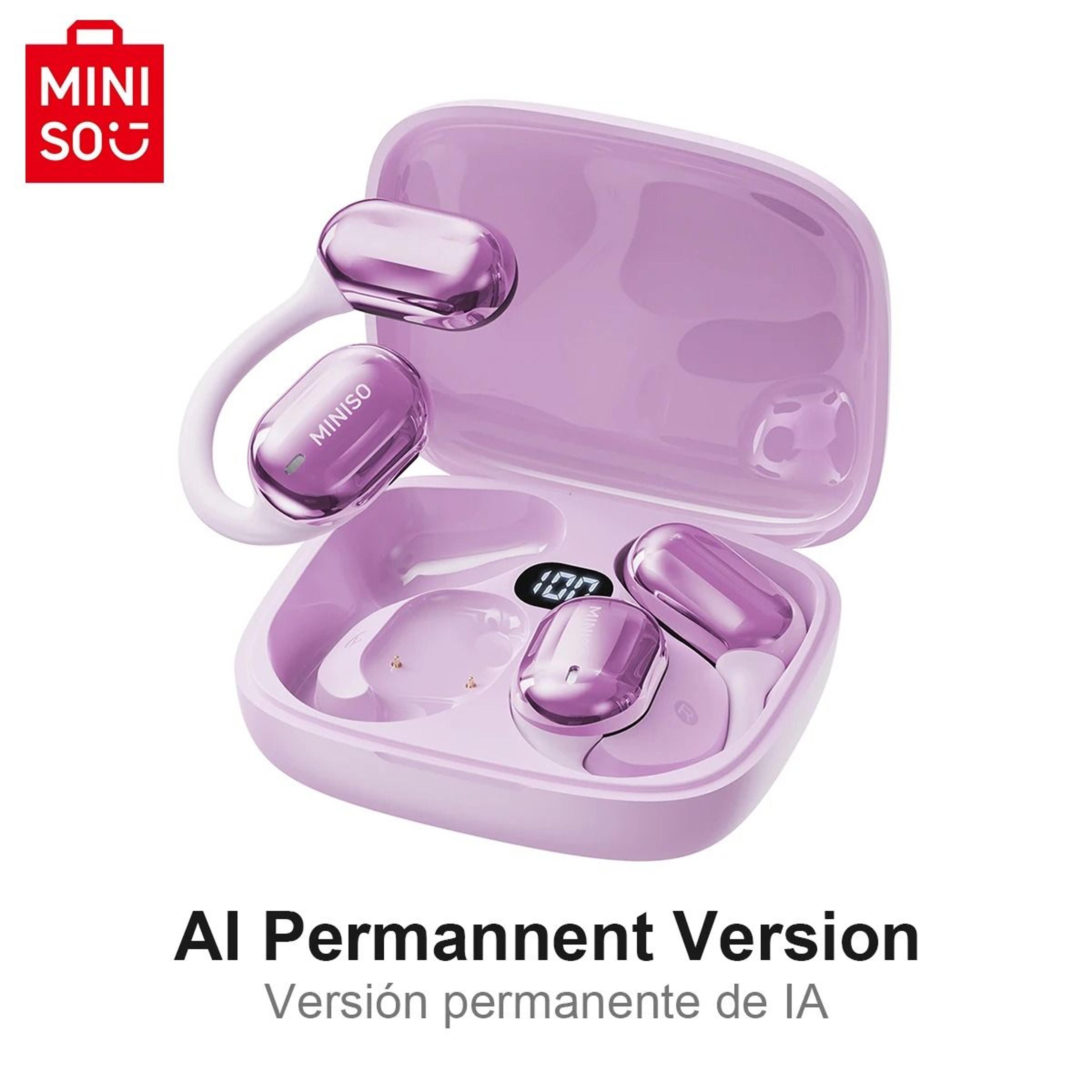Miniso MS162 Intelligent Bluetooth Translation Earbuds Wireless Chat Headset 7
