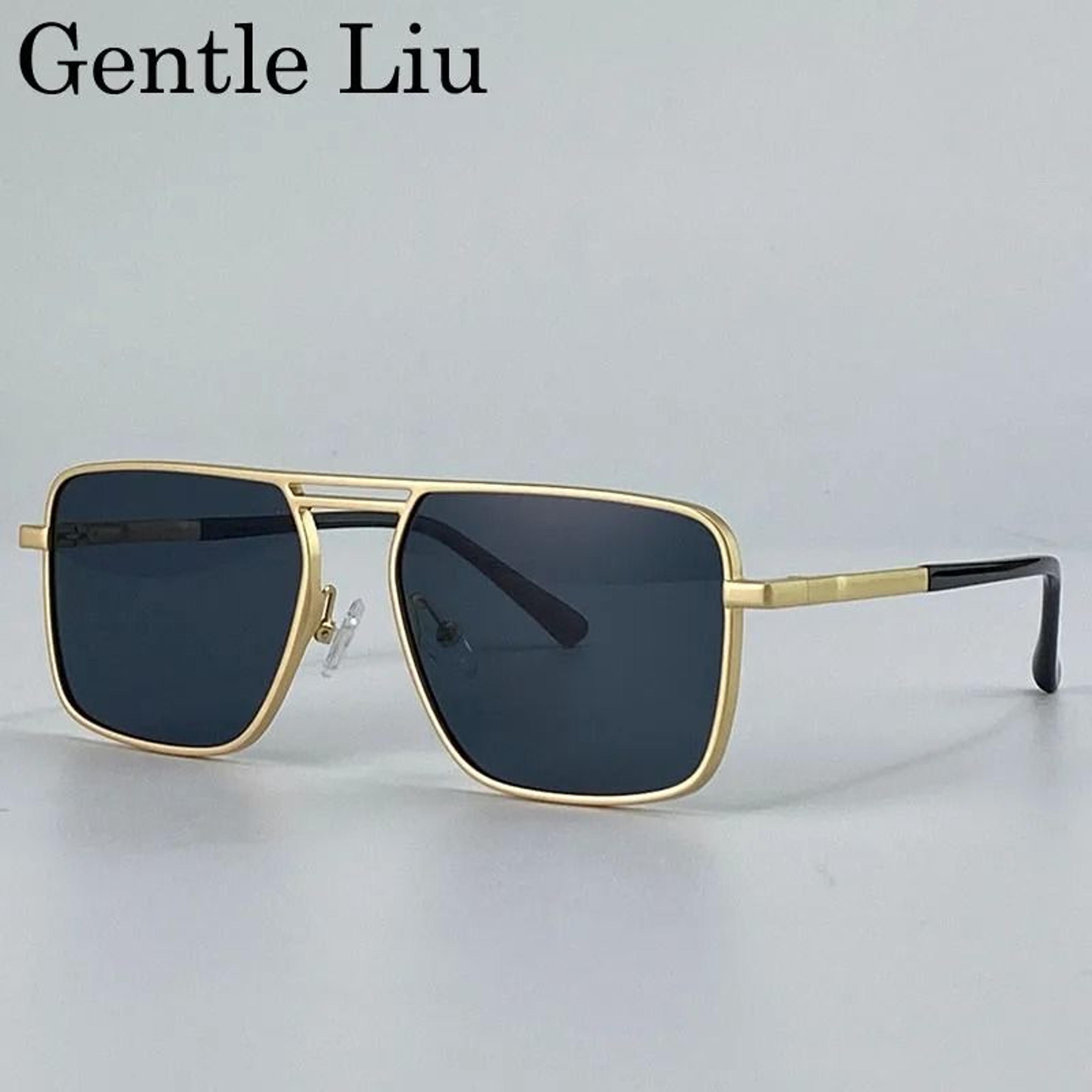 Oversized Square Punk Sunglasses For Men 15