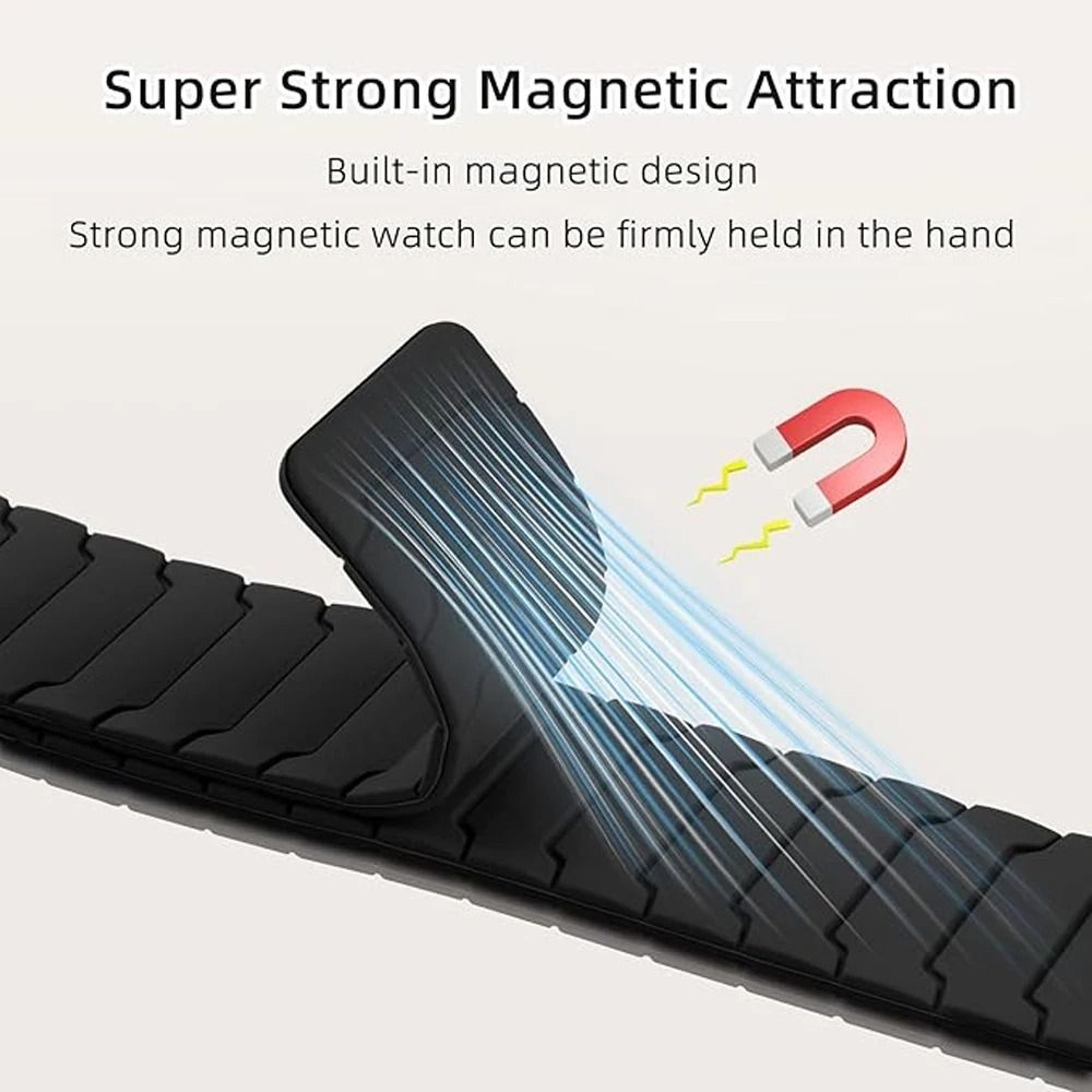 Magnetic Silicone Loop Strap For Samsung Galaxy Watch 8 1