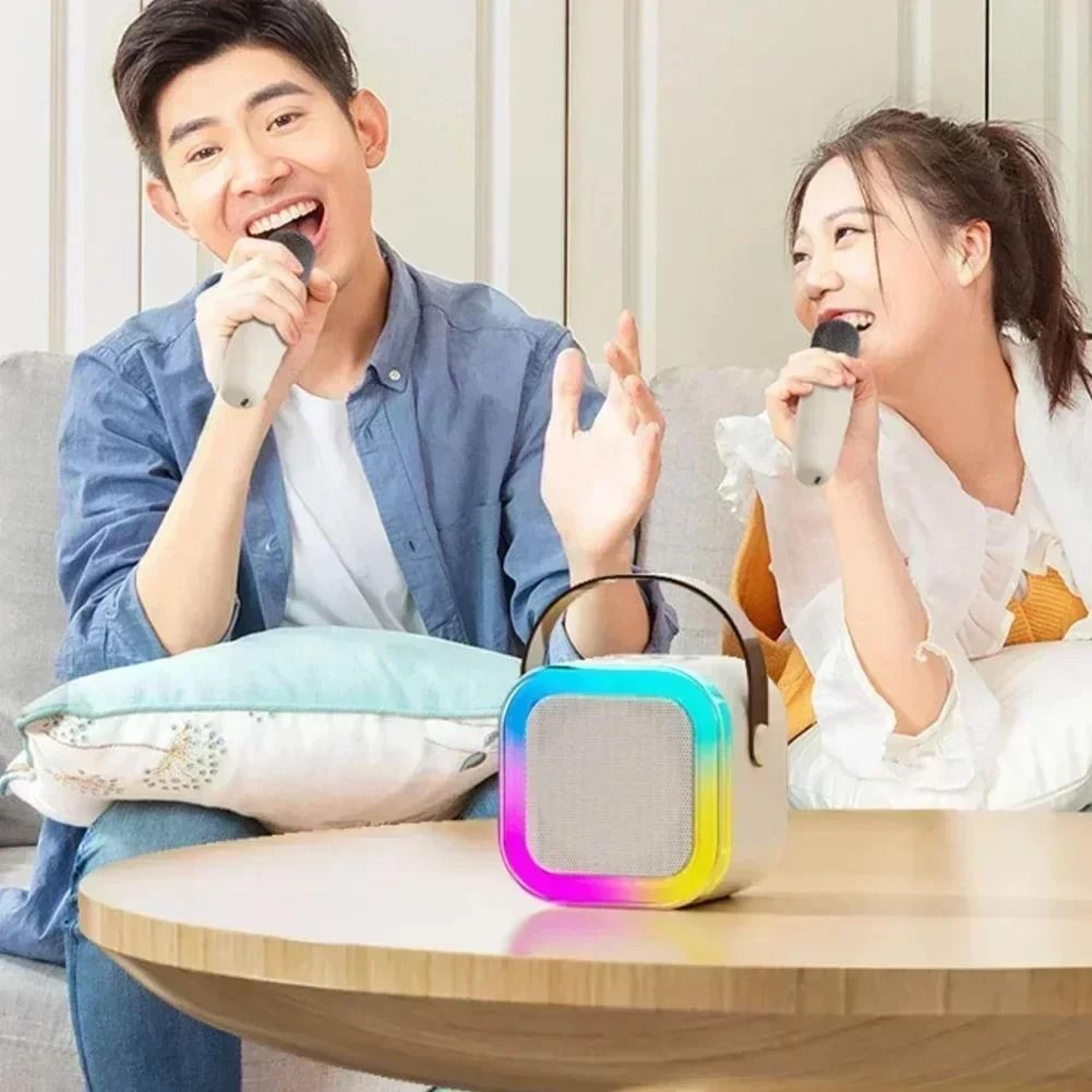 K12 Bluetooth Mini Karaoke Speaker With Microphone 3
